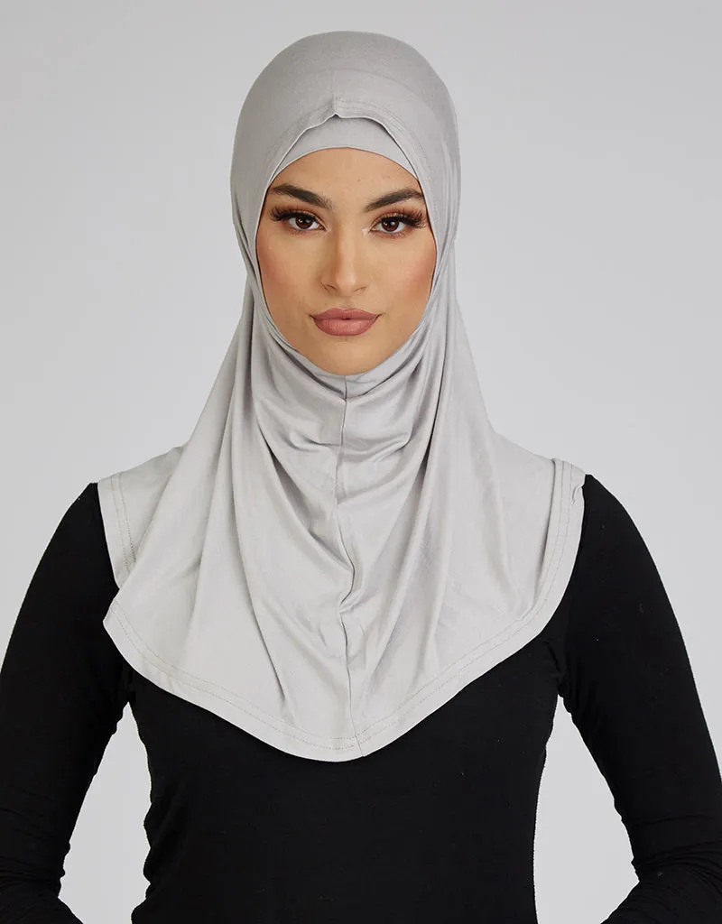 2 Piece Hijab Cap / Scarf - Light Shades