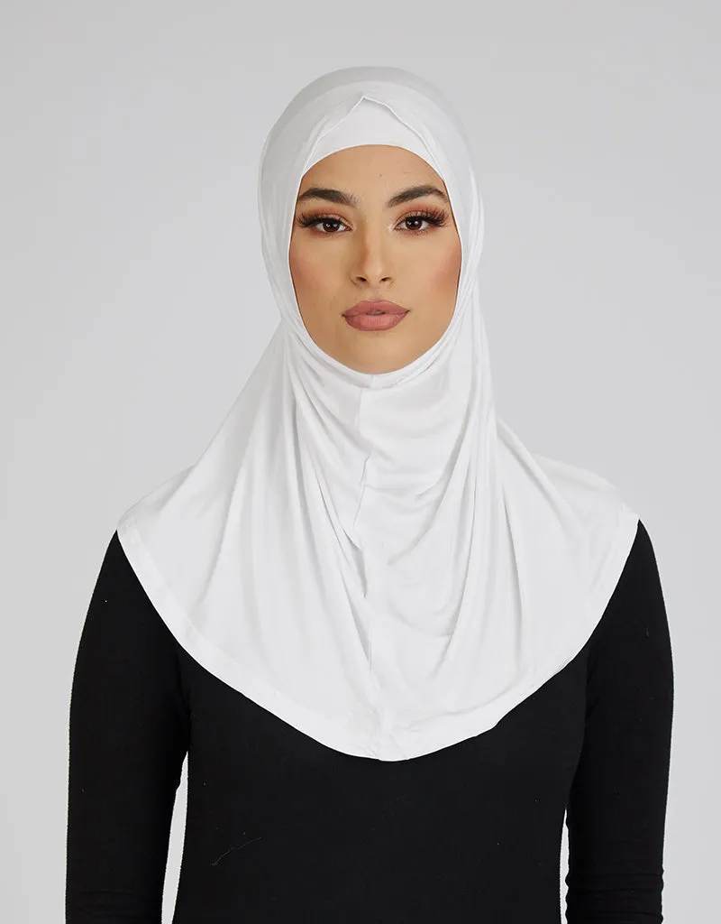 2 Piece Hijab Cap / Scarf - Light Shades