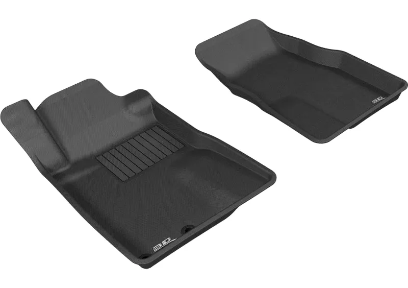 3D MAXpider 2005-2009 Ford Mustang Kagu 1st Row Floormat - Black