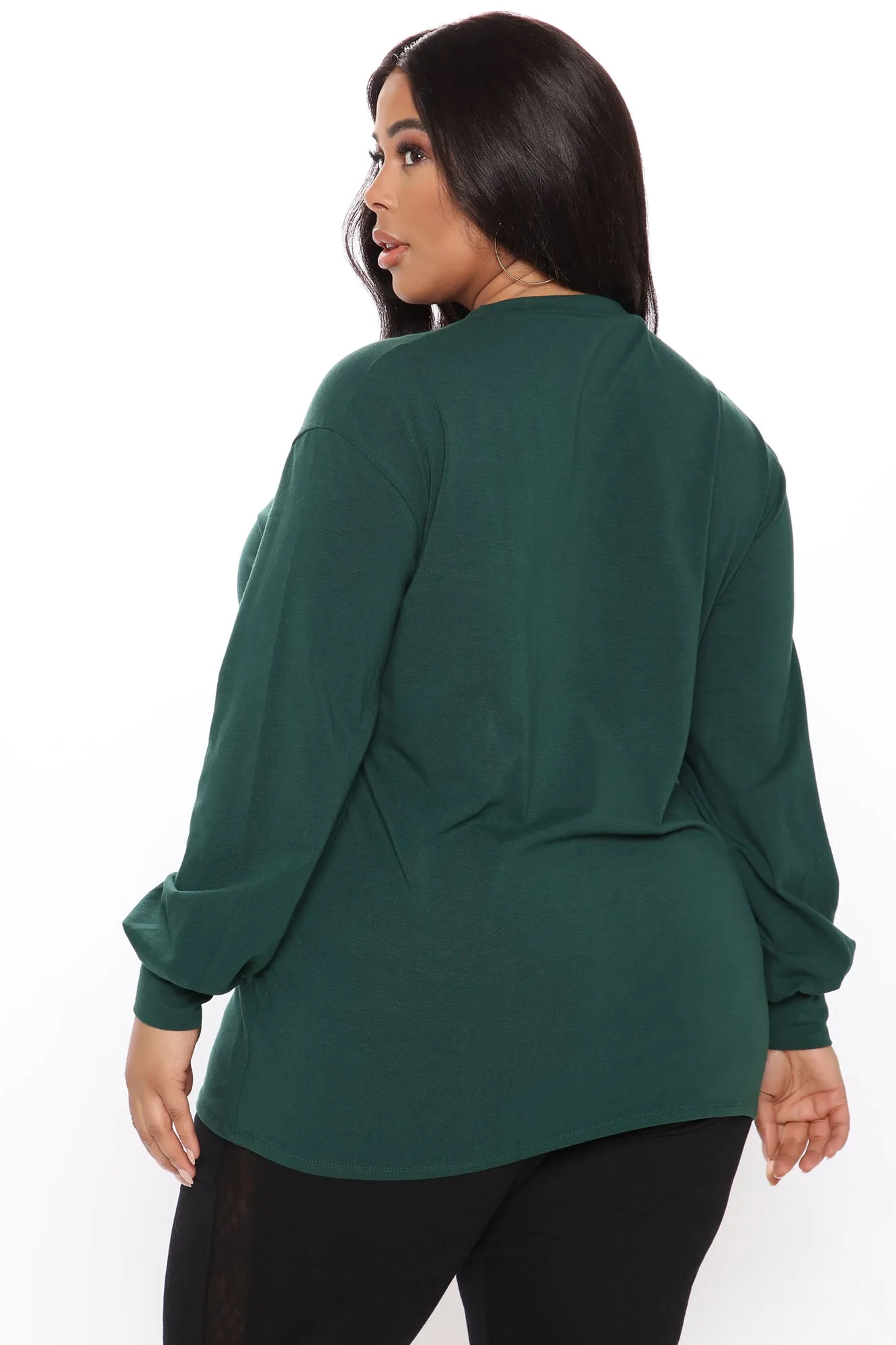 A New York Minute Tunic Top - Hunter