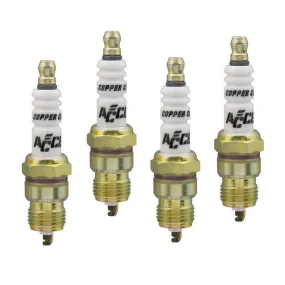 ACCEL U Groove Shorty Spark Plug - 0276S (4 Pack)