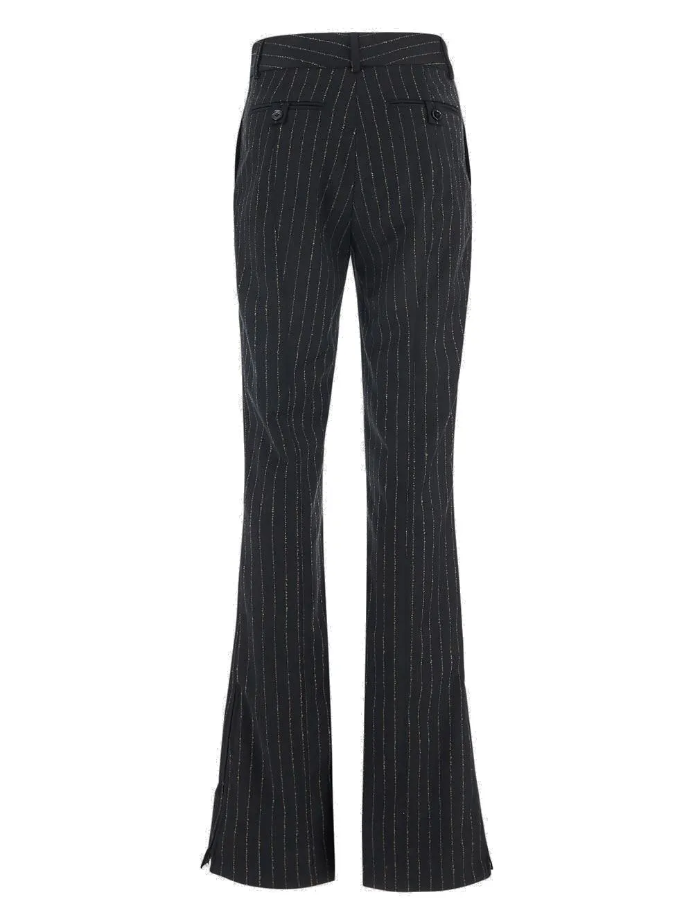 Acne Studios Pinstriped Flared Trousers