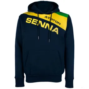 Ayrton Senna Sweater, World Racing, Blue, 2020