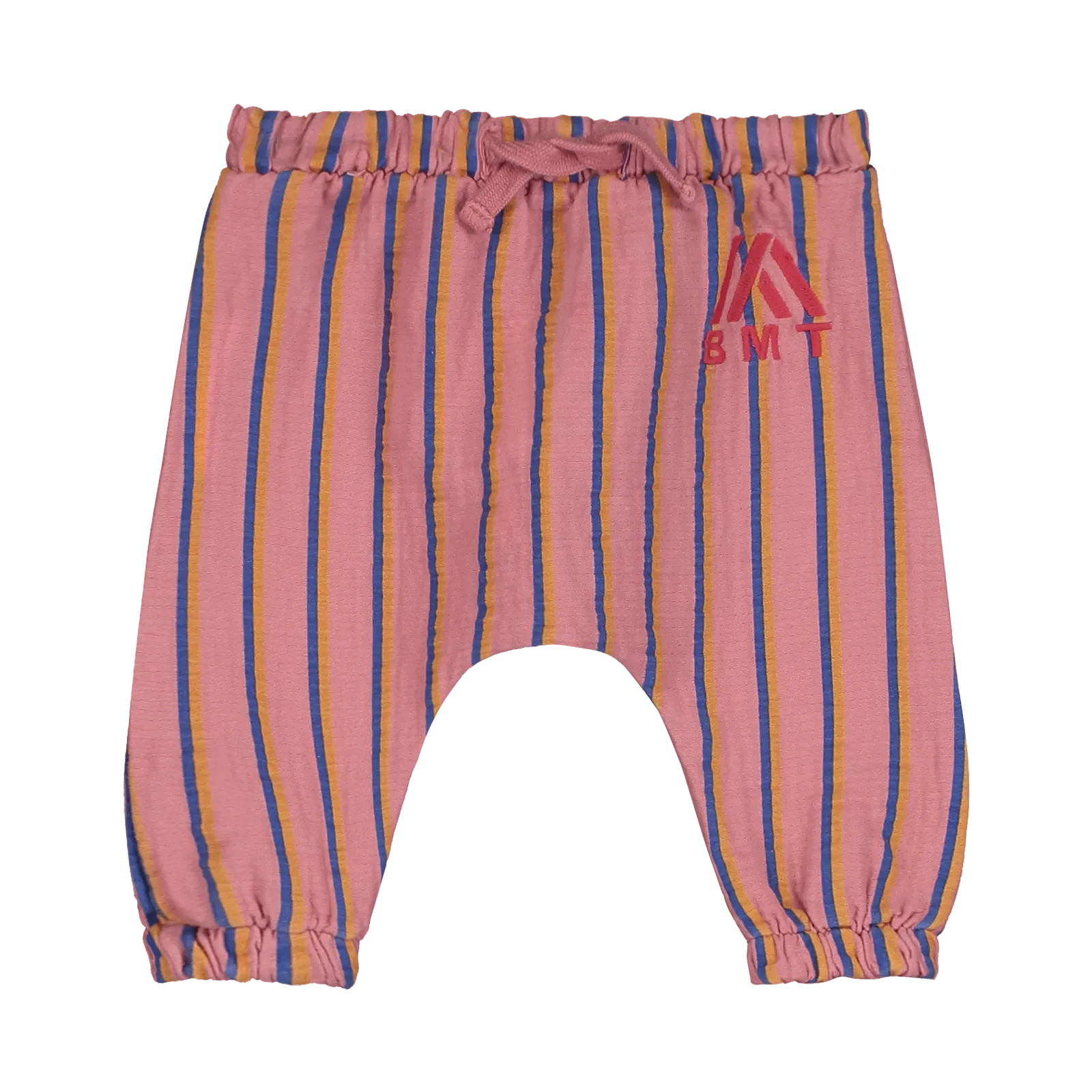 BBTR-VERTICAL STRIPES BABY TROUSER-Dusty pink