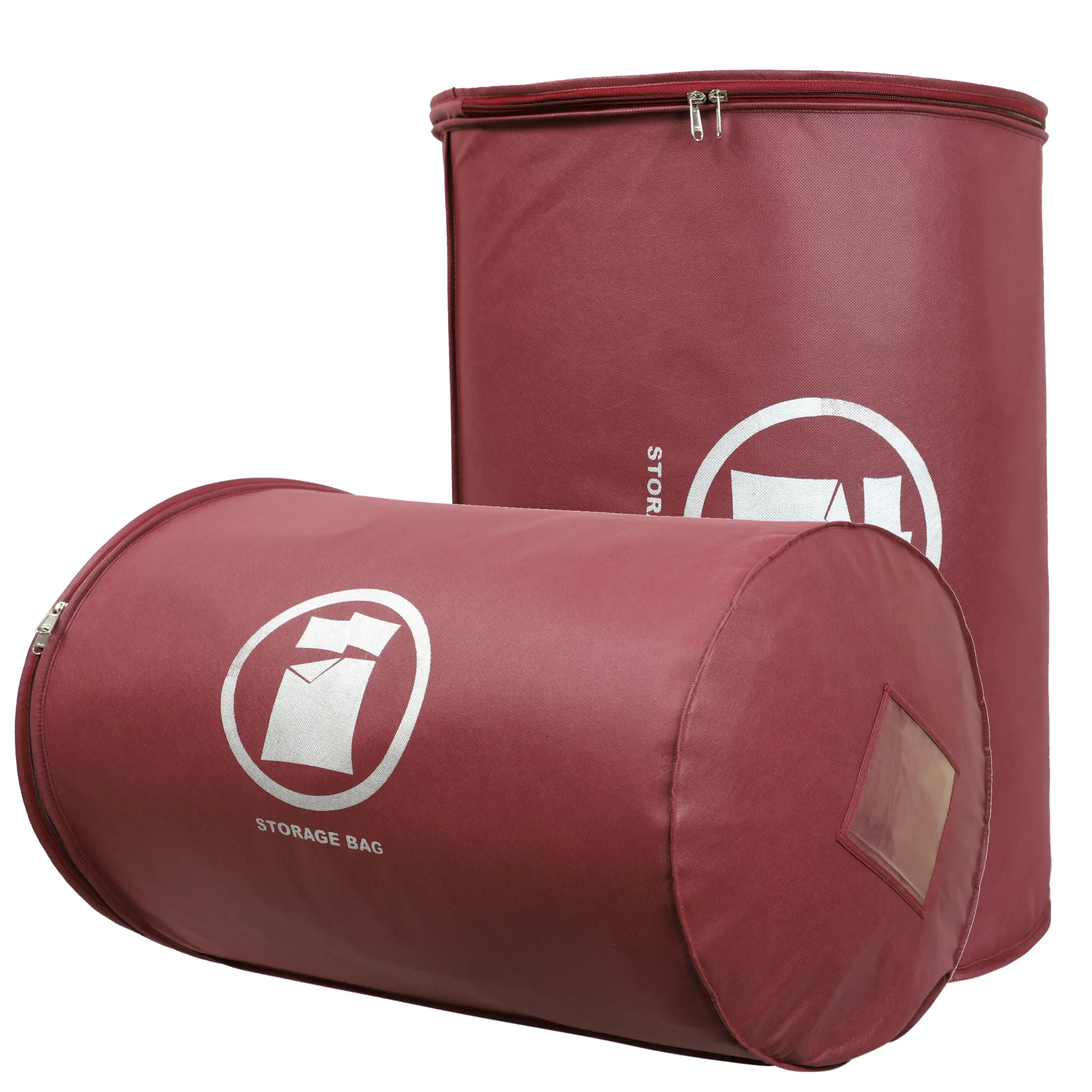 Bedding Storage Bags 24" - Maroon