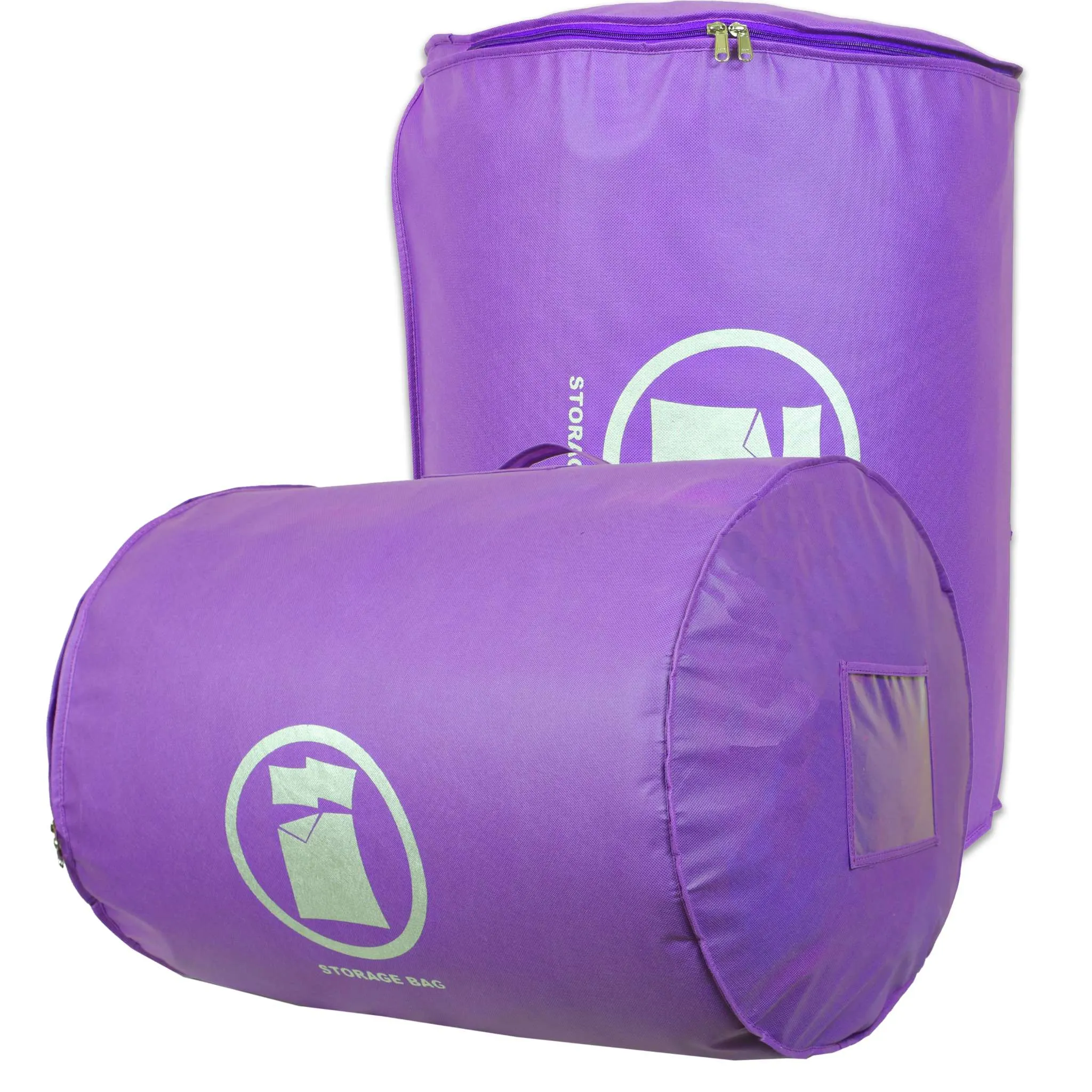 Bedding Storage Bags 24" - Purple