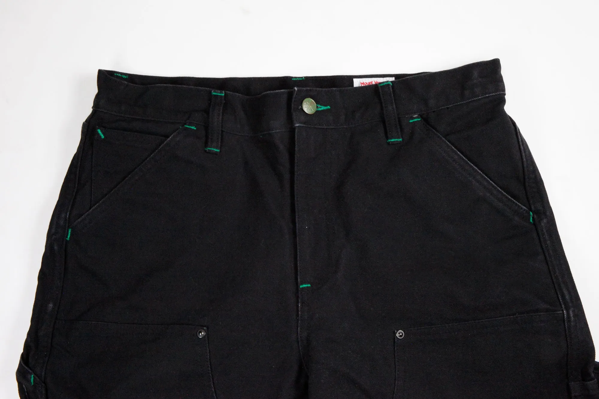 Black Mt Vernon Duck Double Knee Work Uniform  Chino