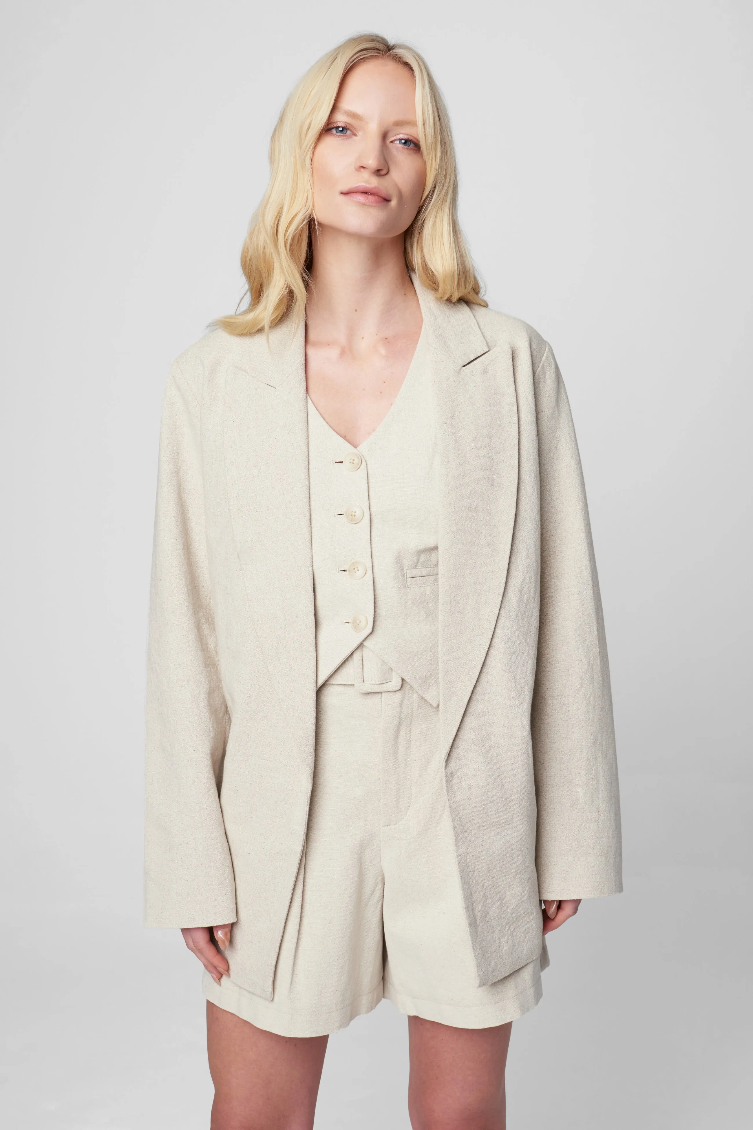 Bleached Sand Blazer