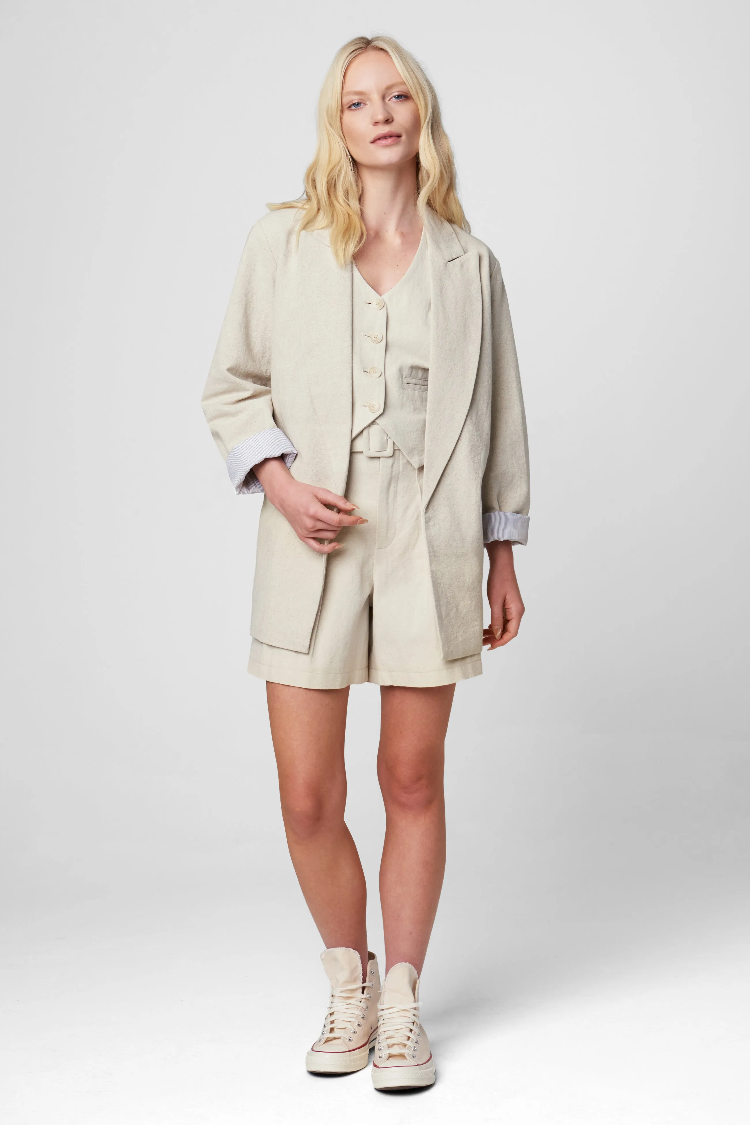 Bleached Sand Blazer