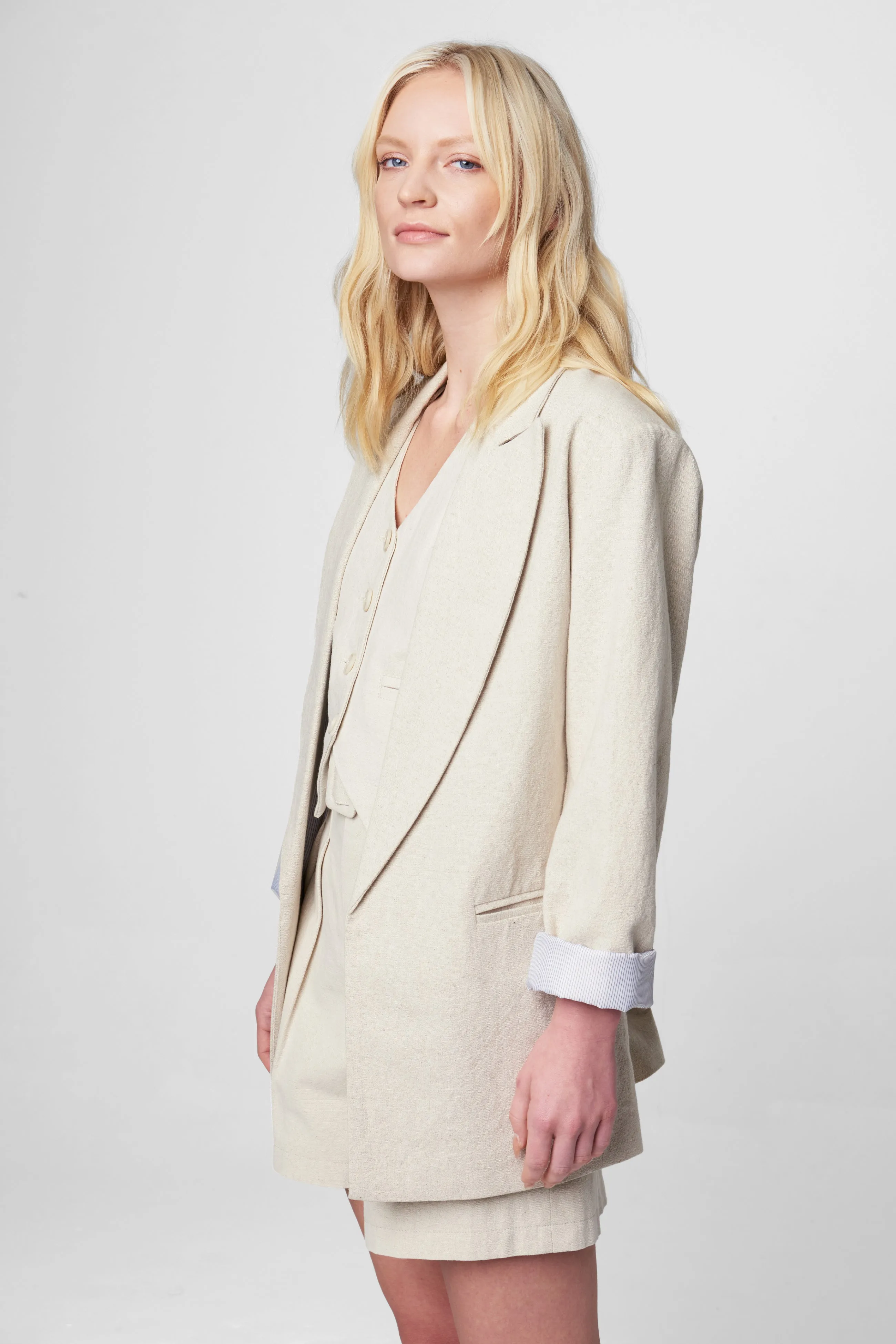 Bleached Sand Blazer