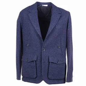 Boglioli Wool Outer Blazer with Quilted Lining