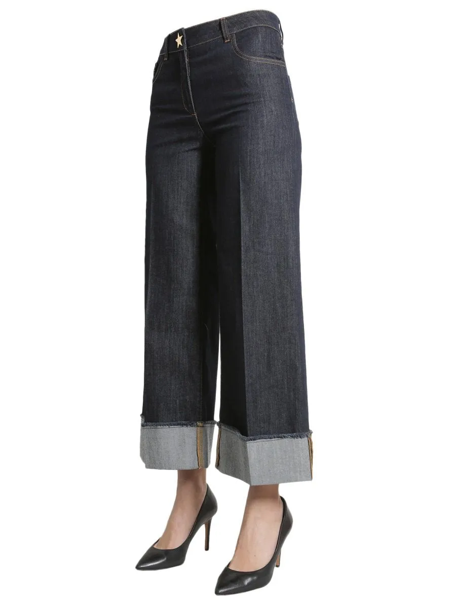 Boutique Moschino Flared Straight-Cut Pants