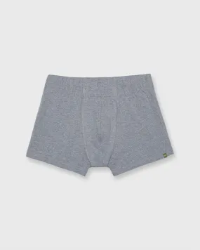 Boxer Brief (Pack of 2) in Heather Grey Organic Stretch Cotton