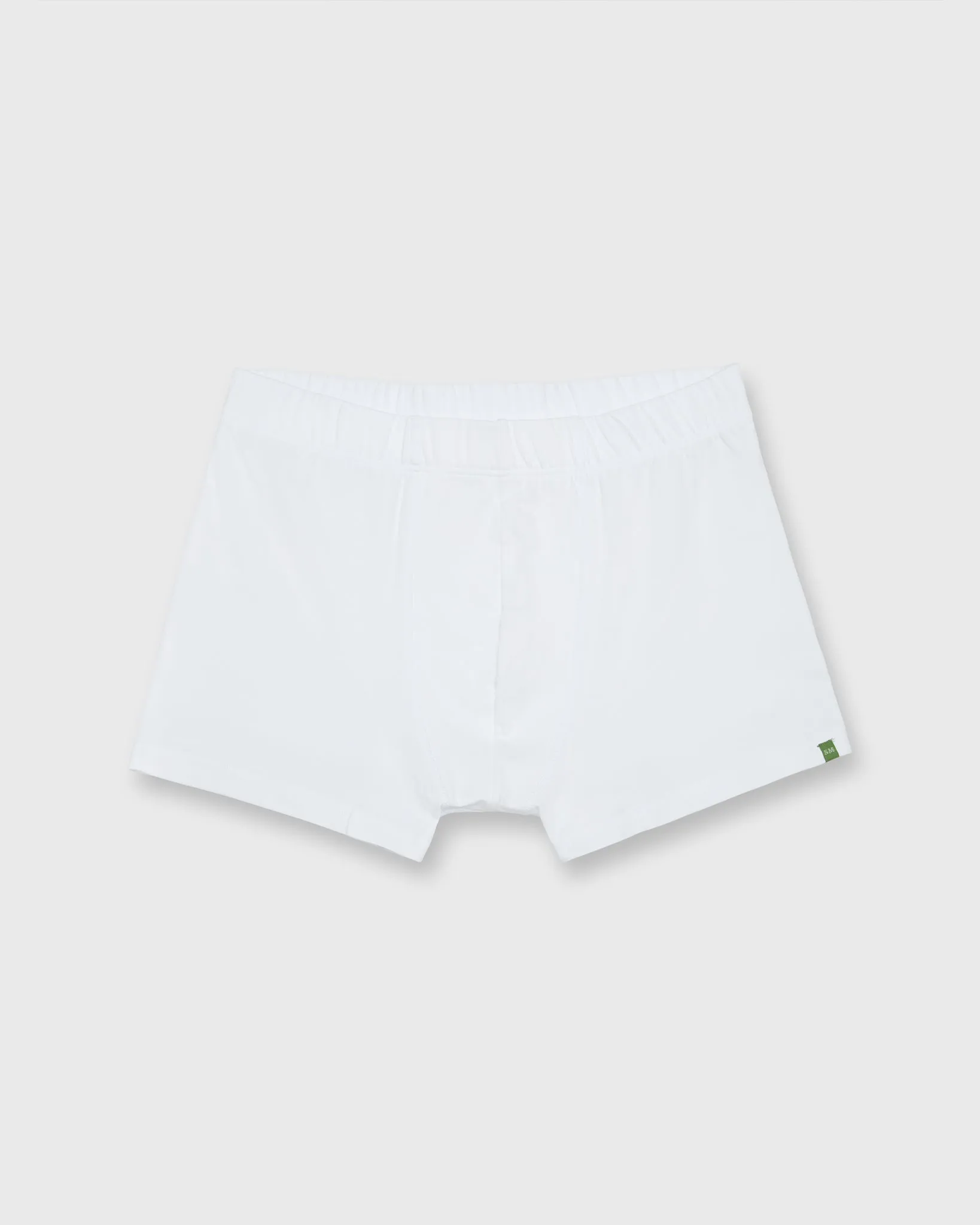 Boxer Brief (Pack of 2) in White Organic Stretch Cotton