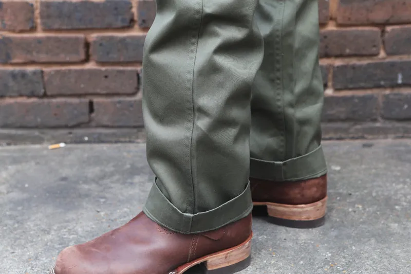 Buzz Rickson original Spec Chinos in Olive BR40025A