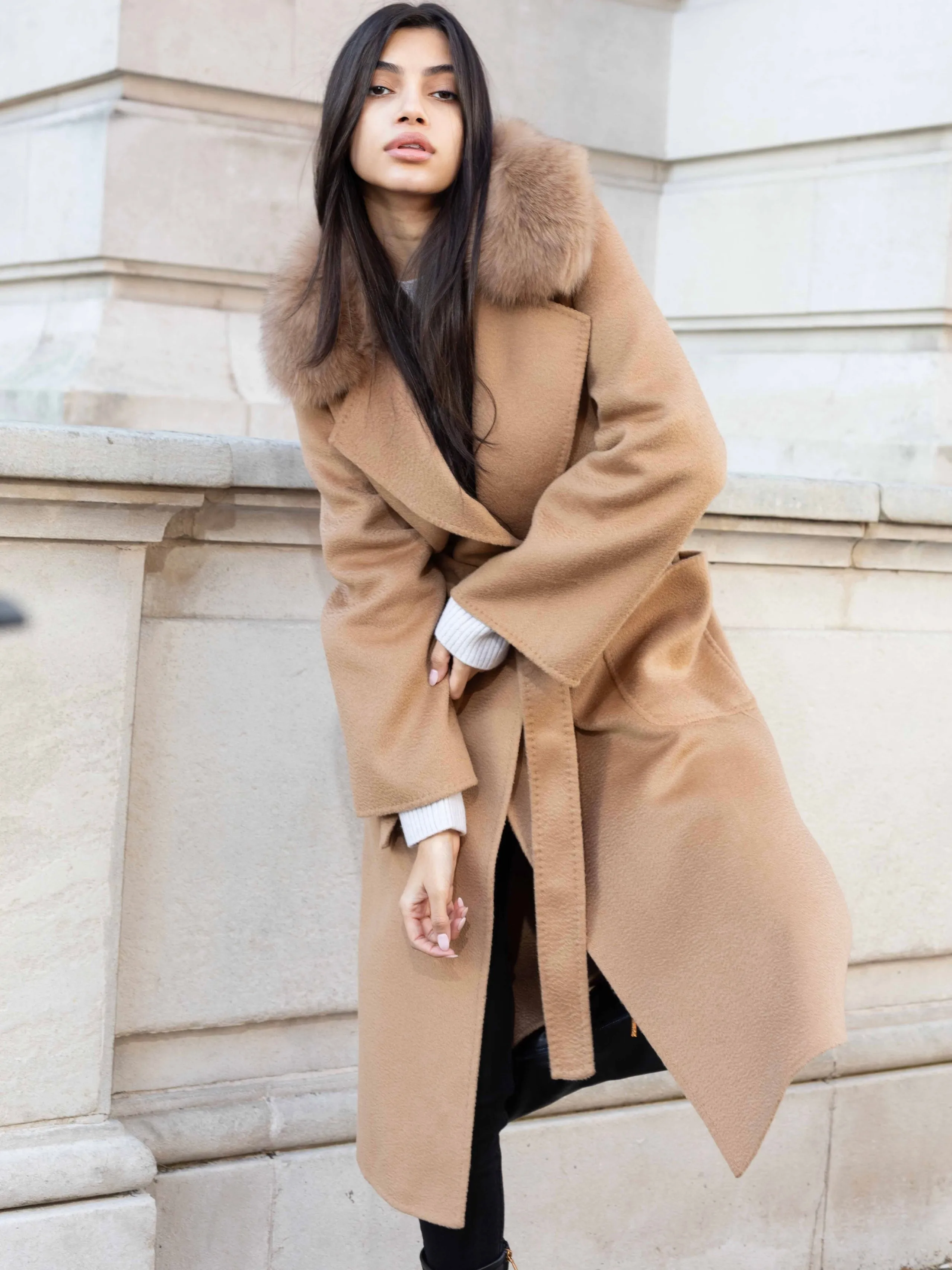 Camila Coat Camel