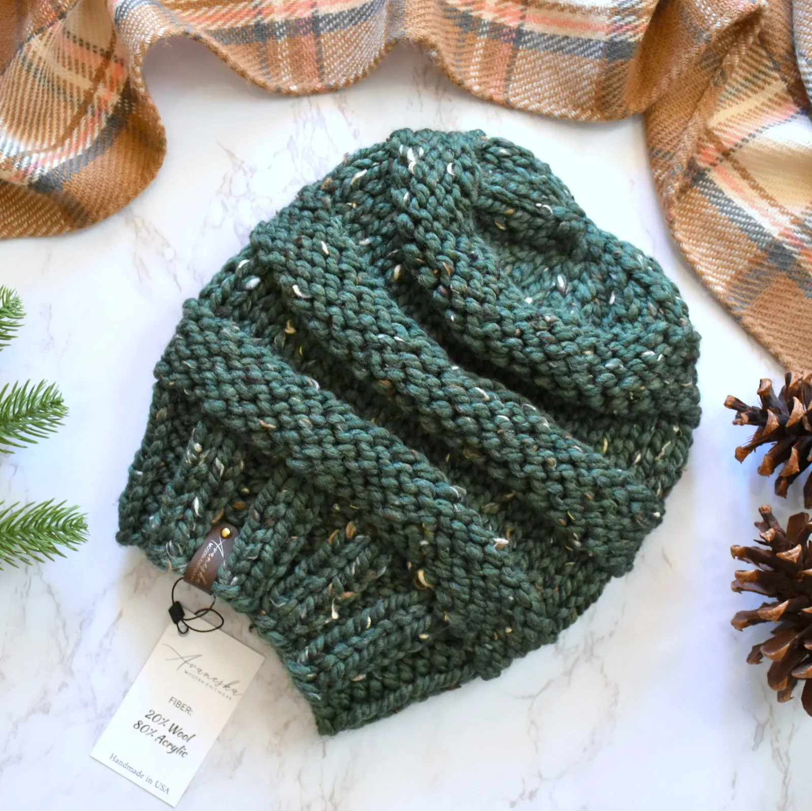 Chunky Extra Slouchy Hat | THE SCARLETT