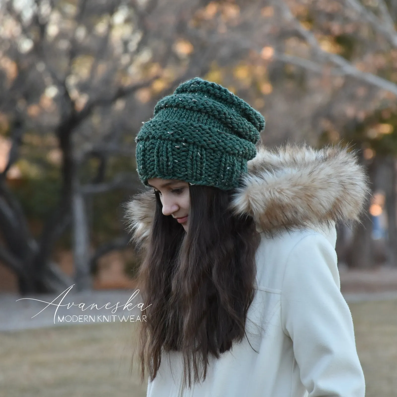 Chunky Extra Slouchy Hat | THE SCARLETT