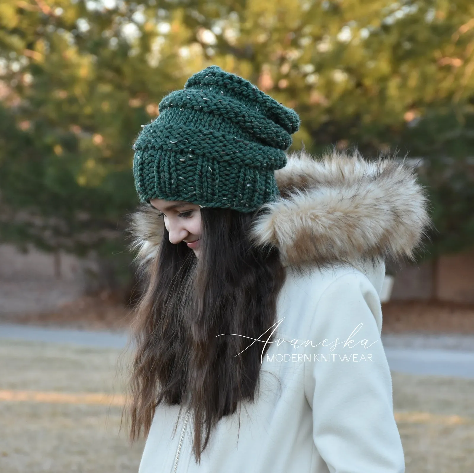 Chunky Extra Slouchy Hat | THE SCARLETT