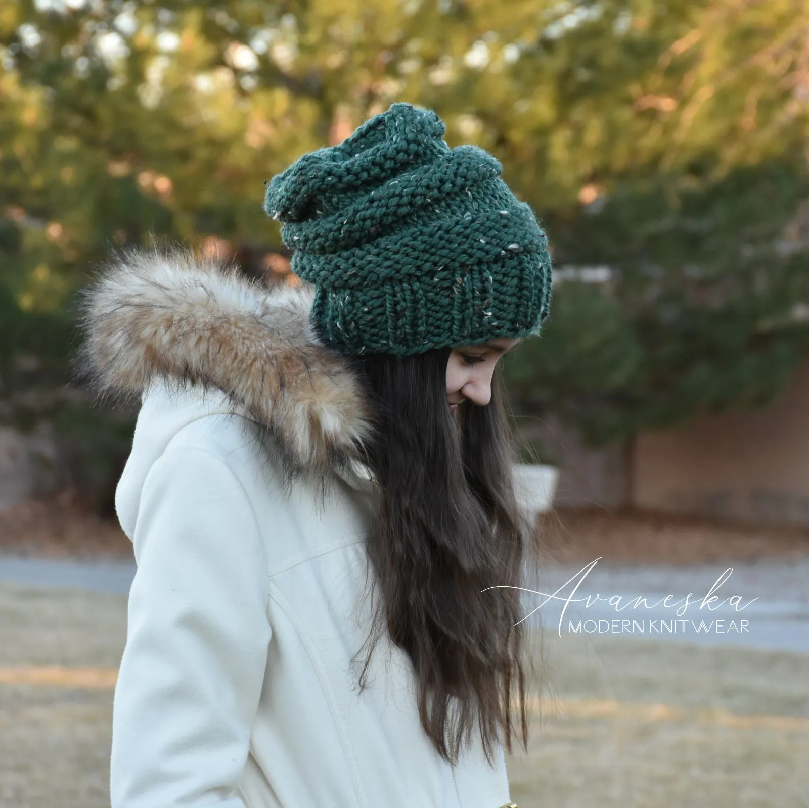 Chunky Extra Slouchy Hat | THE SCARLETT