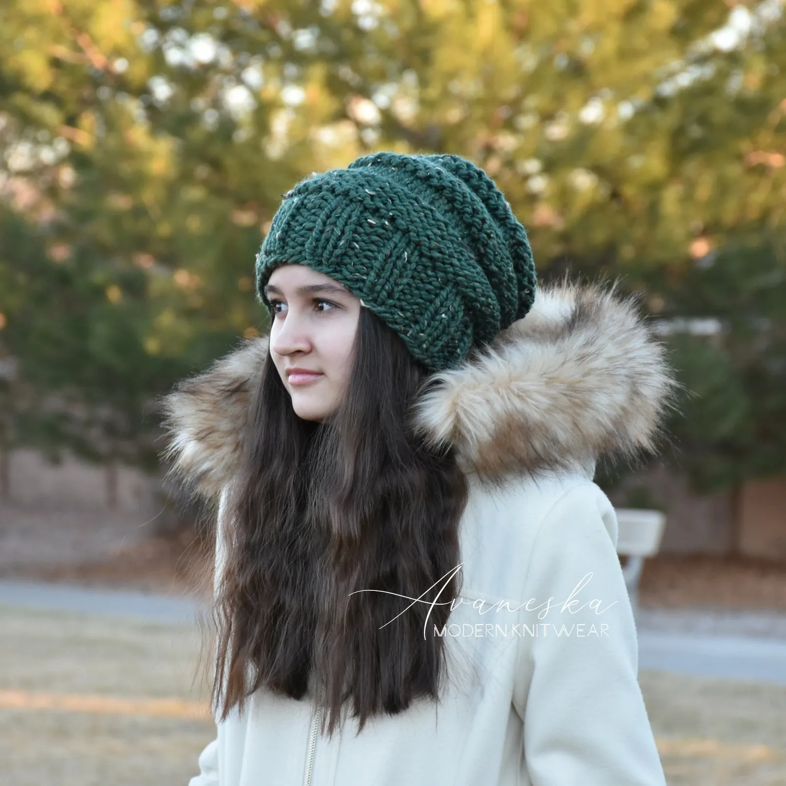 Chunky Extra Slouchy Hat | THE SCARLETT