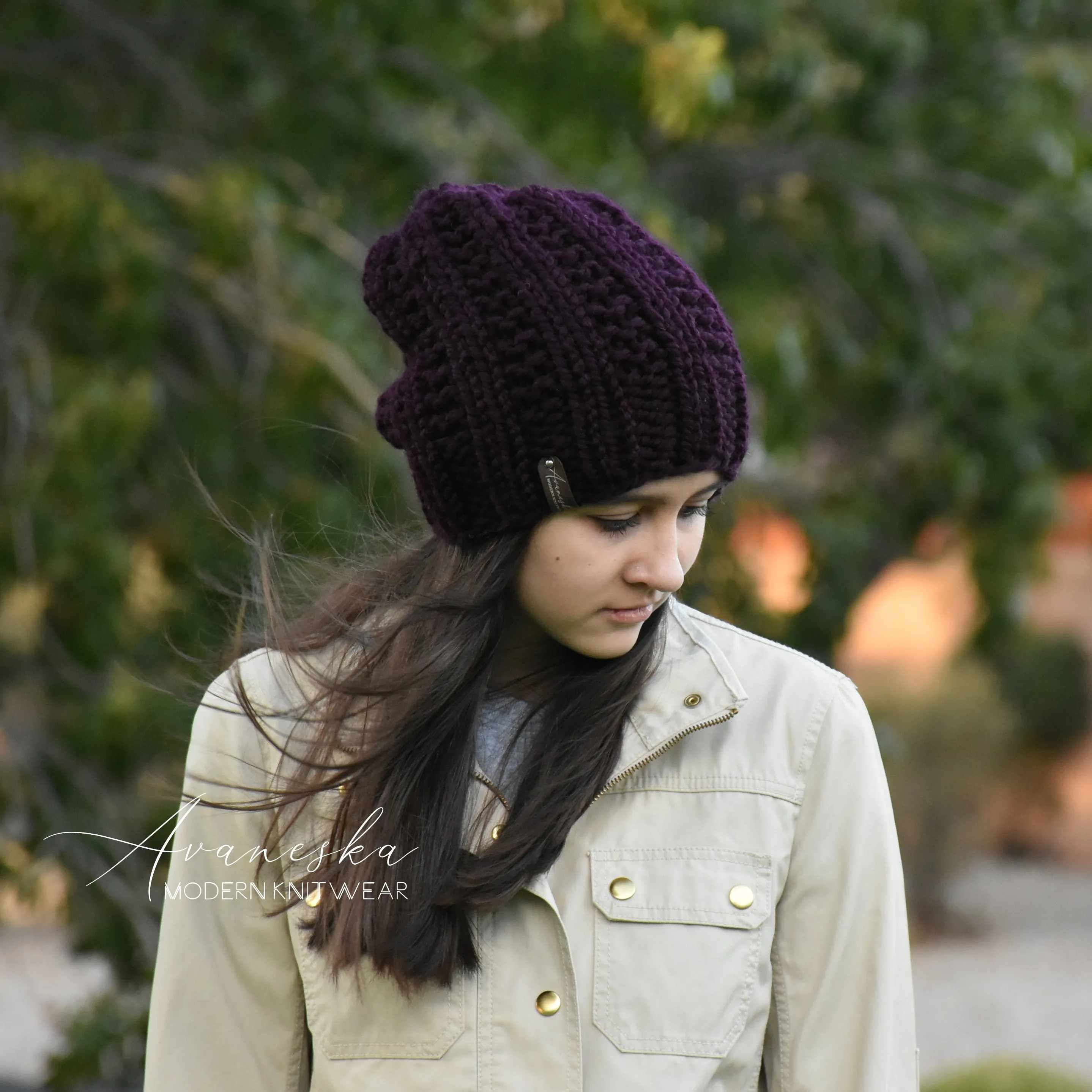 Chunky Slouchy Hat | THE ASTRA