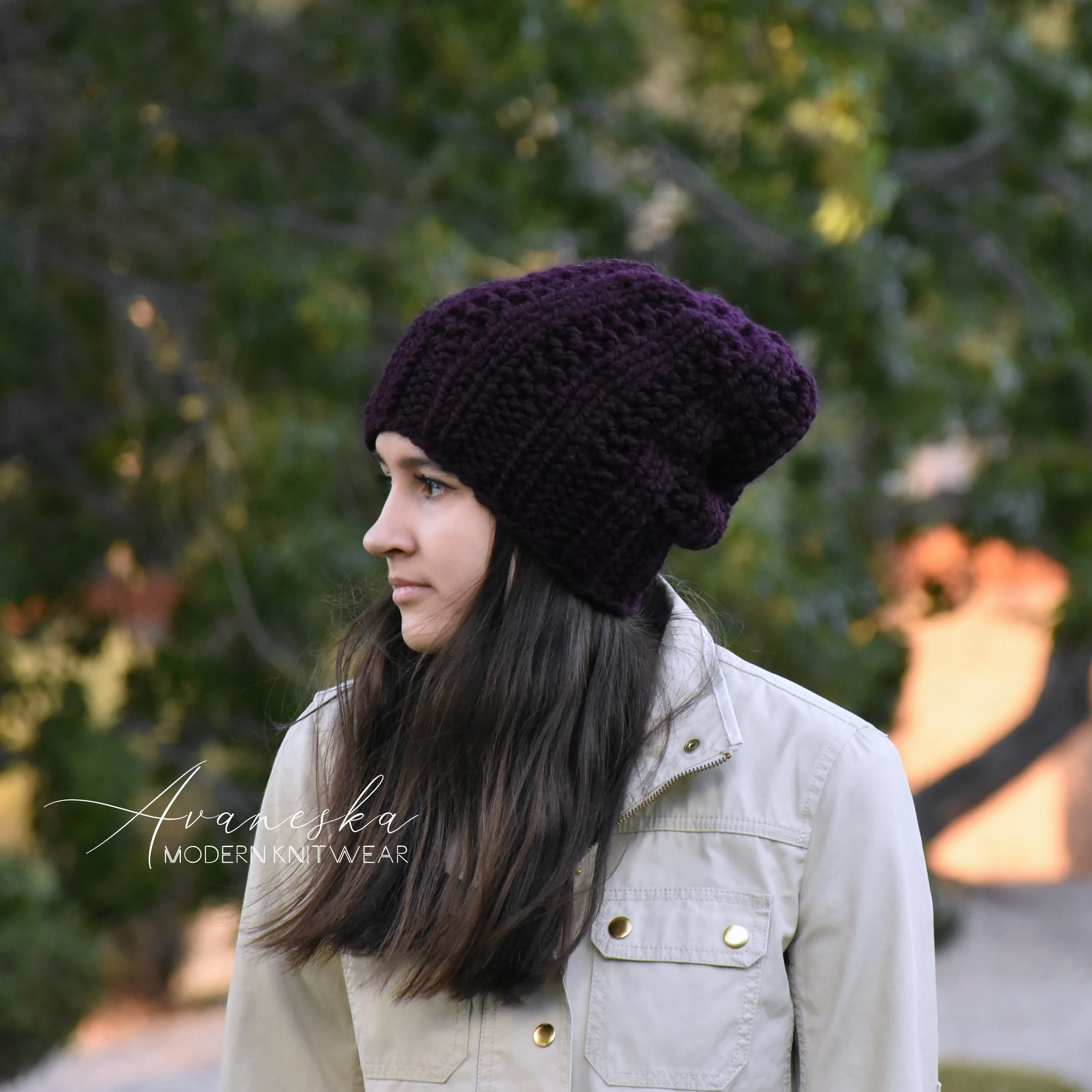 Chunky Slouchy Hat | THE ASTRA