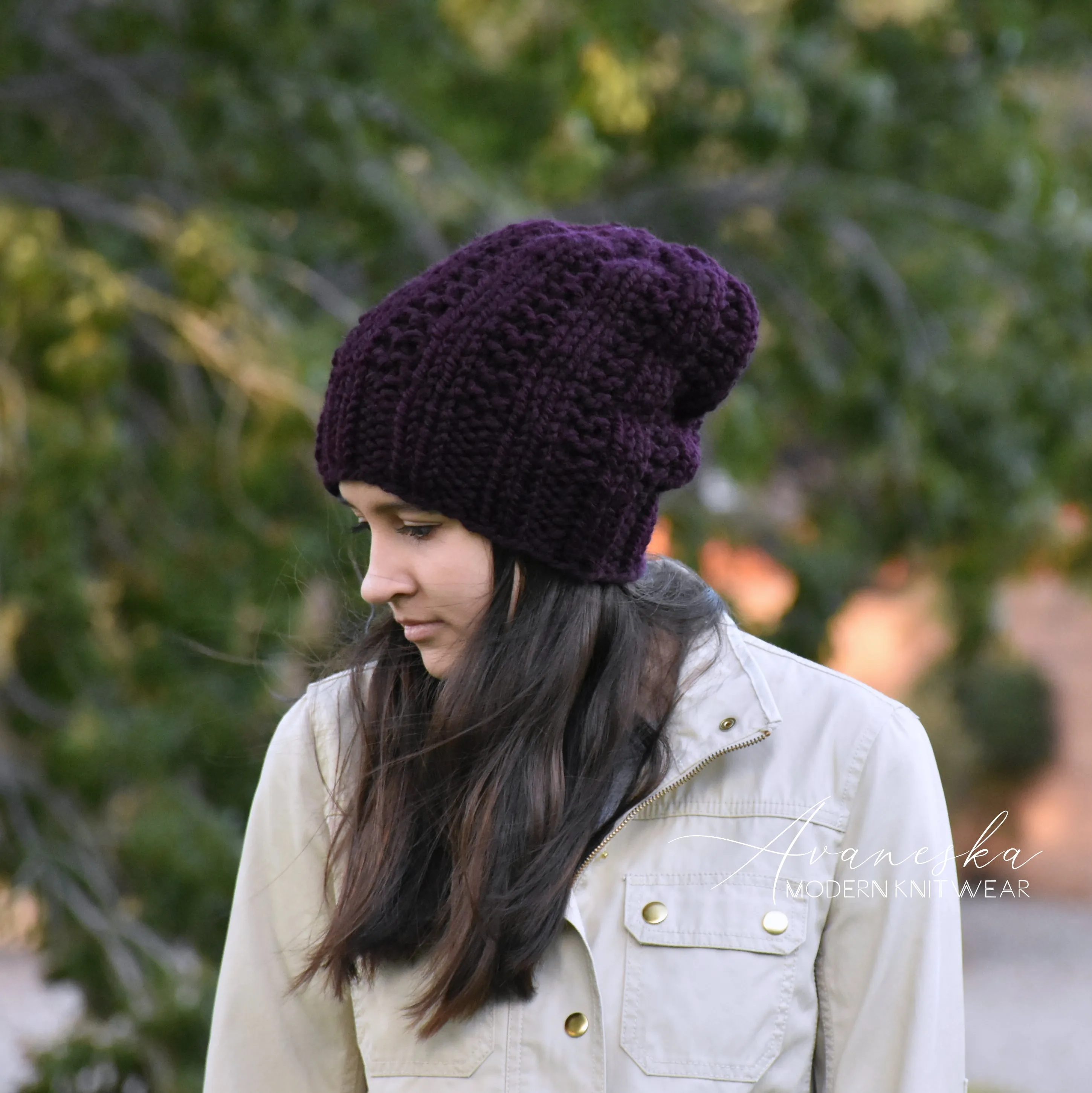 Chunky Slouchy Hat | THE ASTRA