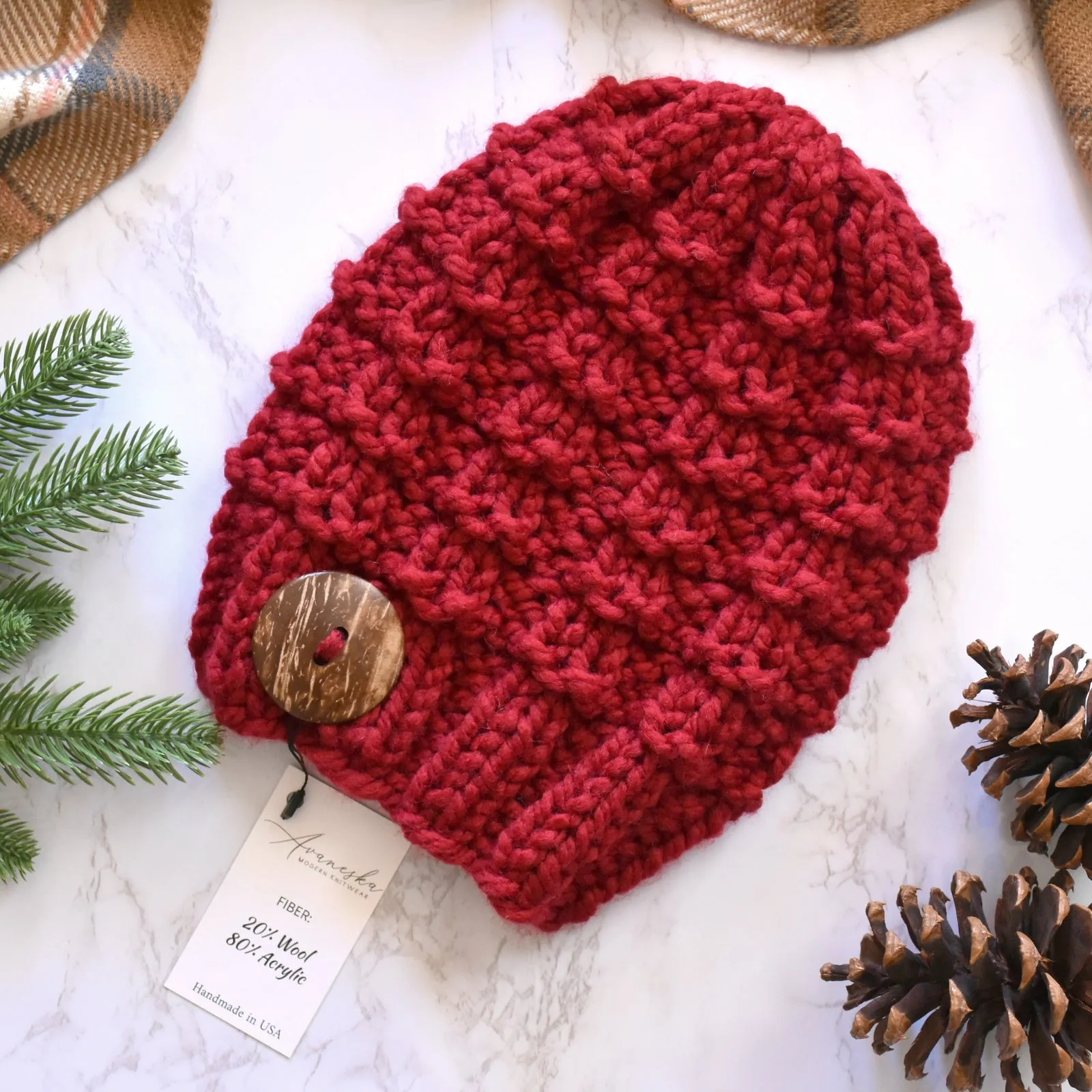 Chunky Slouchy Hat | THE KALINA