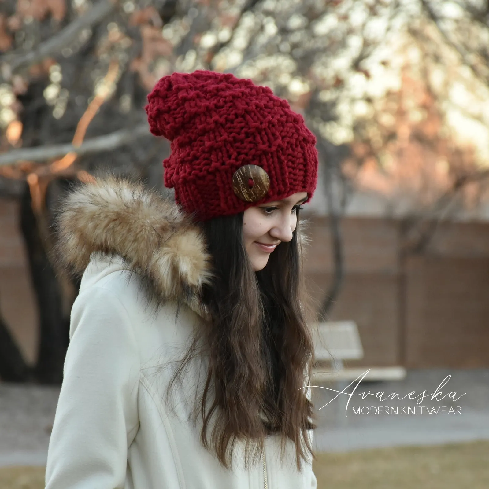 Chunky Slouchy Hat | THE KALINA