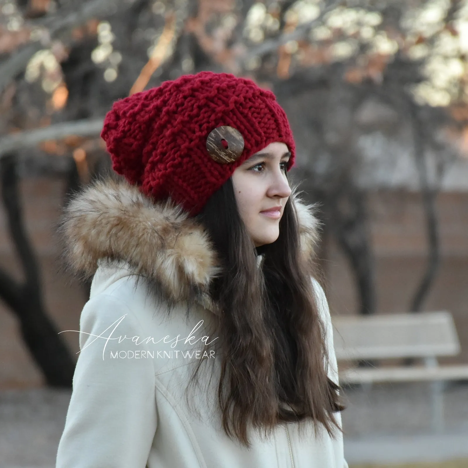 Chunky Slouchy Hat | THE KALINA