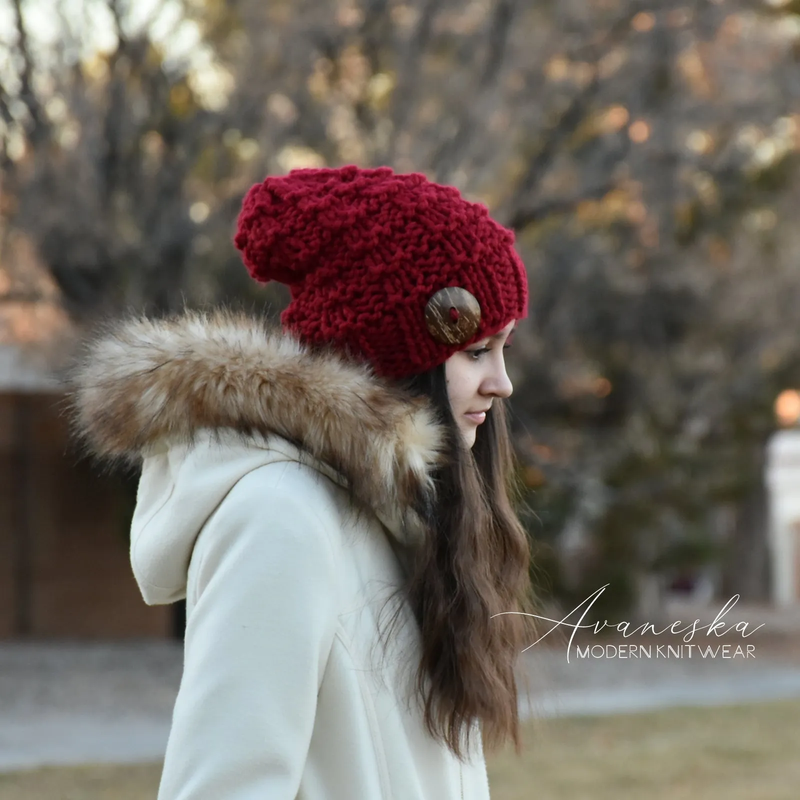 Chunky Slouchy Hat | THE KALINA