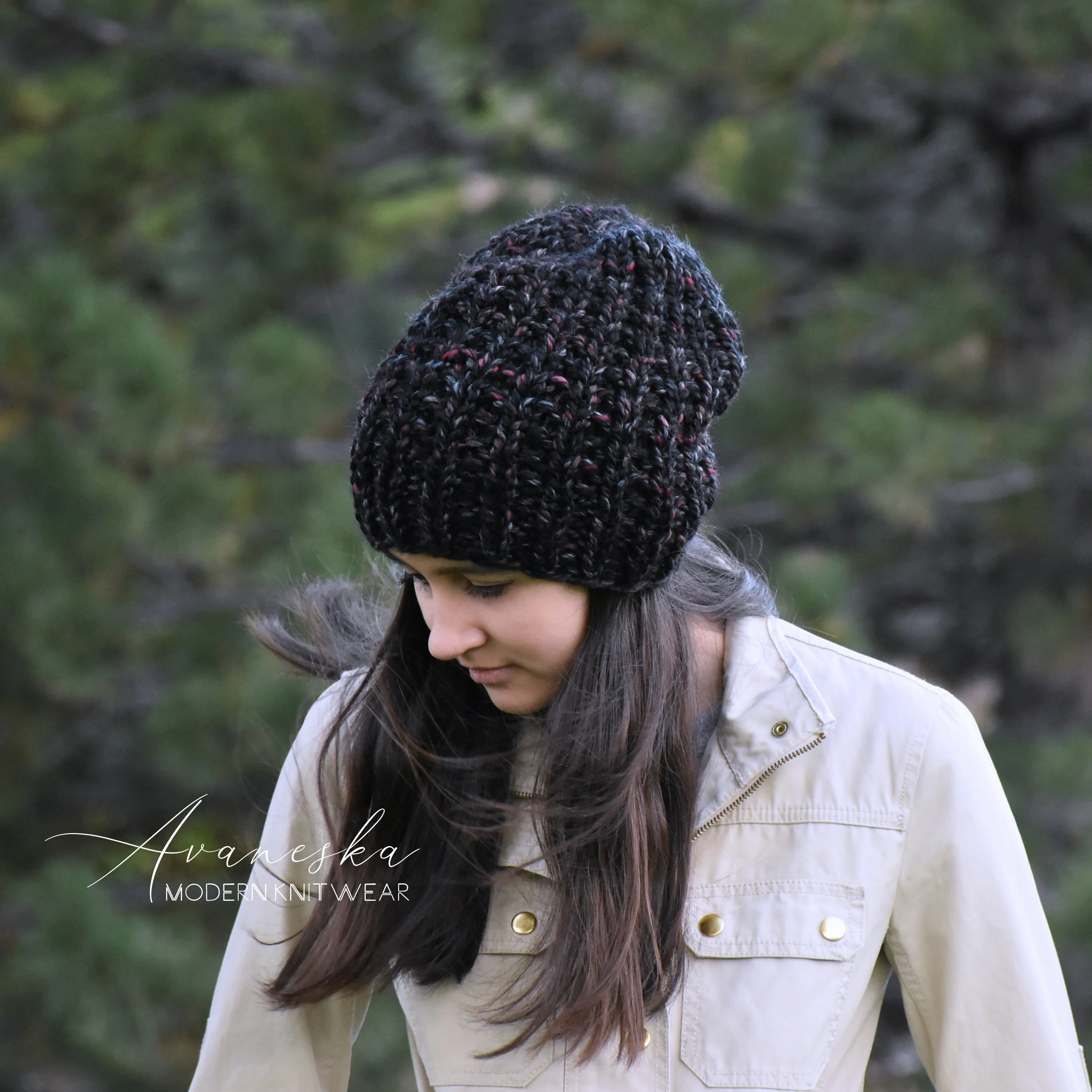 Chunky Slouchy Hat | THE LUNA