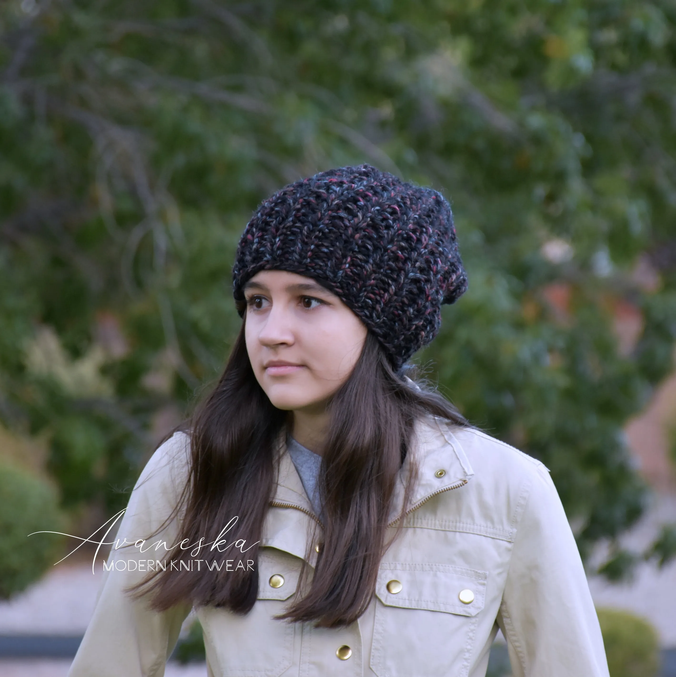 Chunky Slouchy Hat | THE LUNA