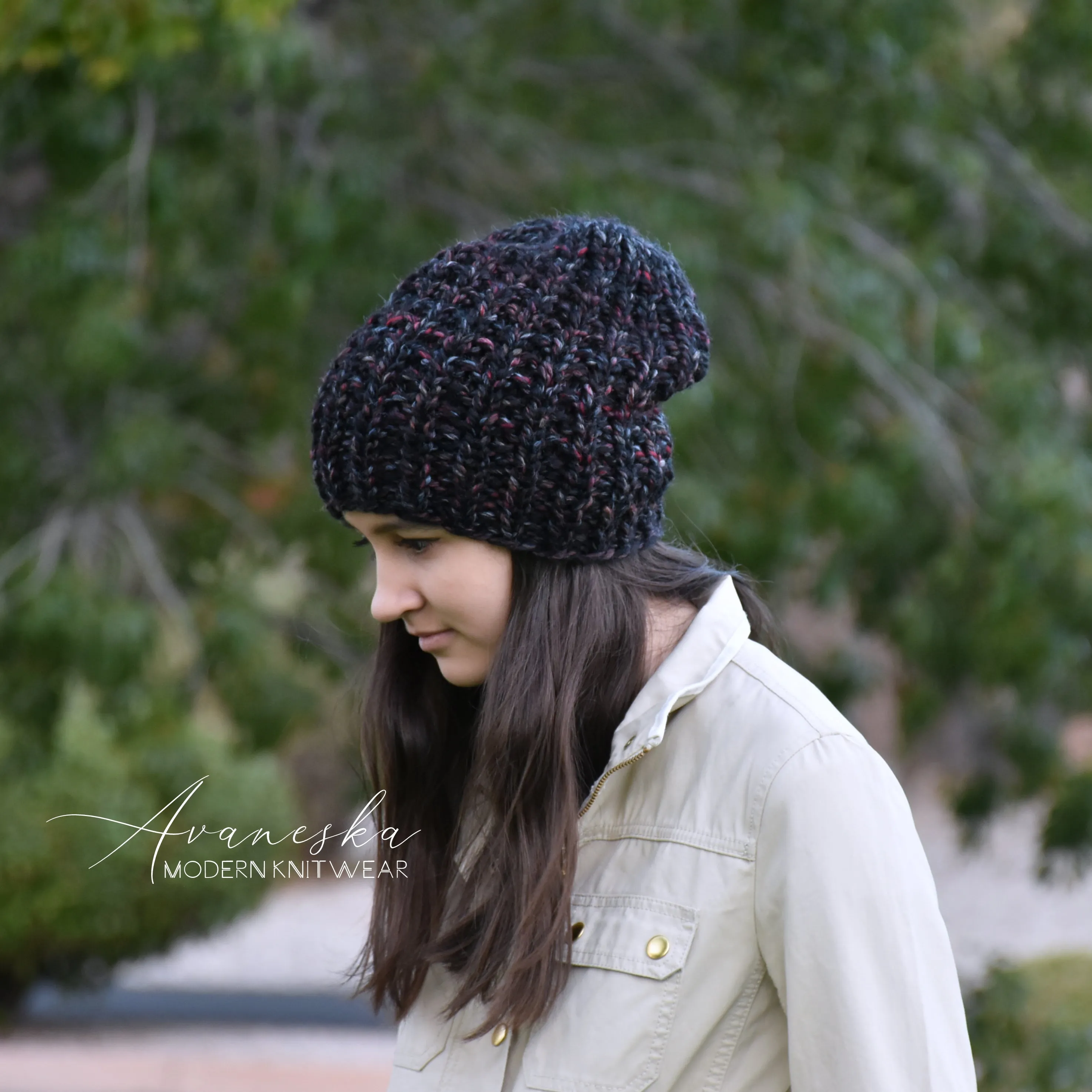 Chunky Slouchy Hat | THE LUNA