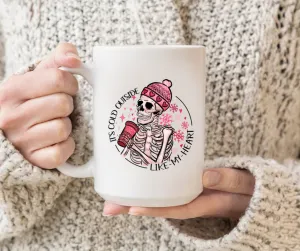 Cold Like My Heart - Mug   Crew Neck Sweater