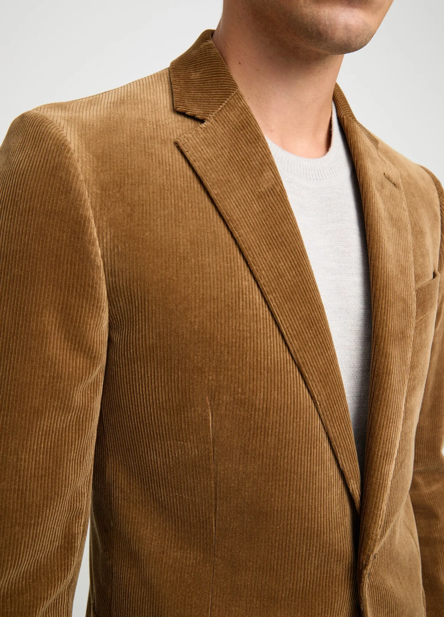 Cord Blazer Caramel