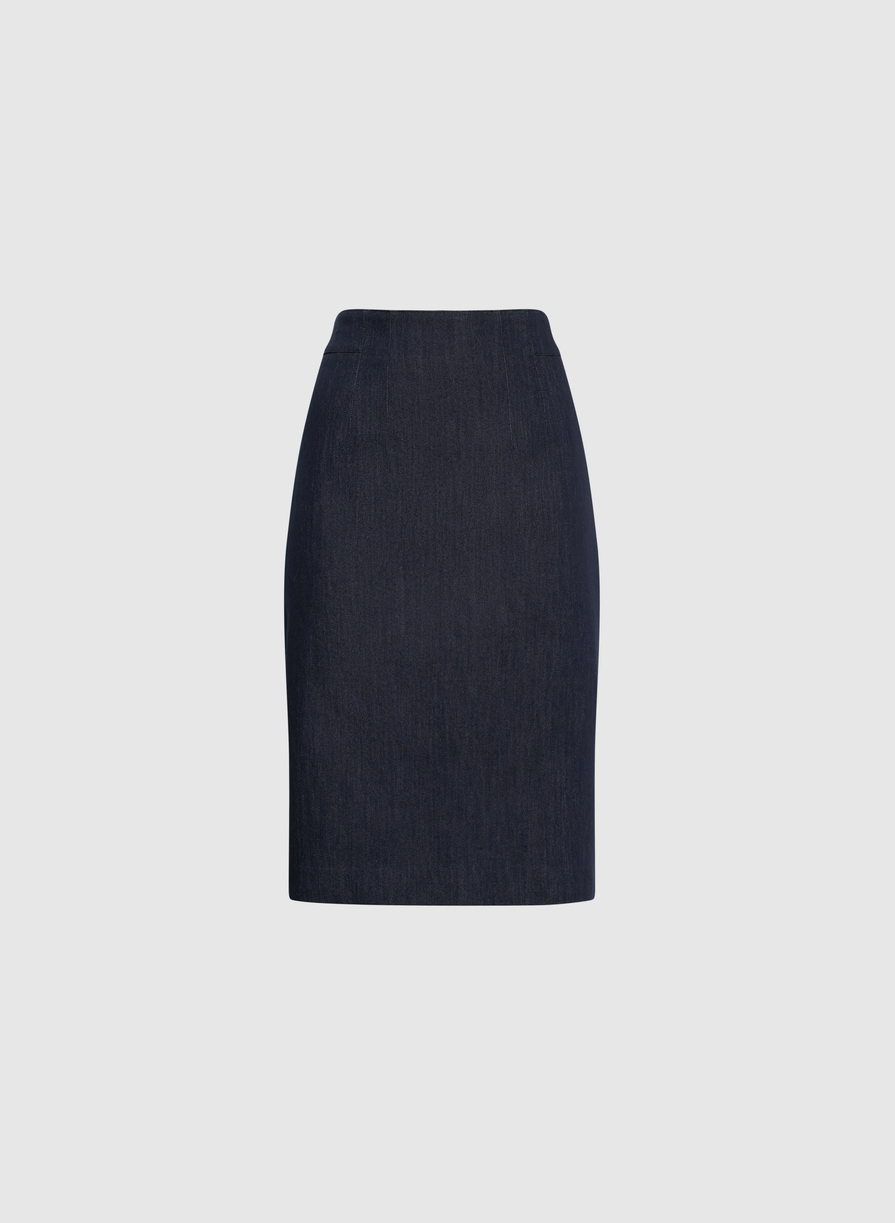 Denim Pencil Skirt