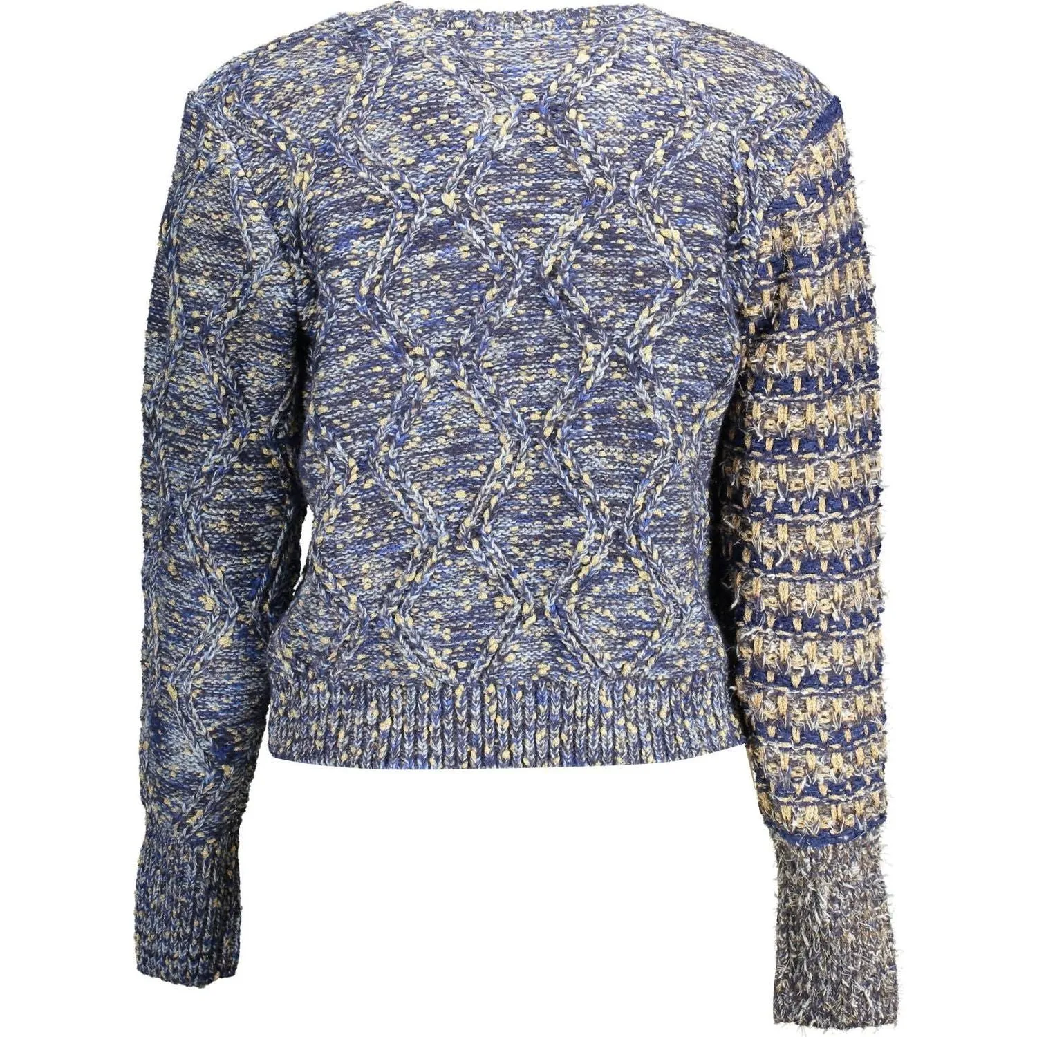 Desigual Blue Polyamide Women Sweater