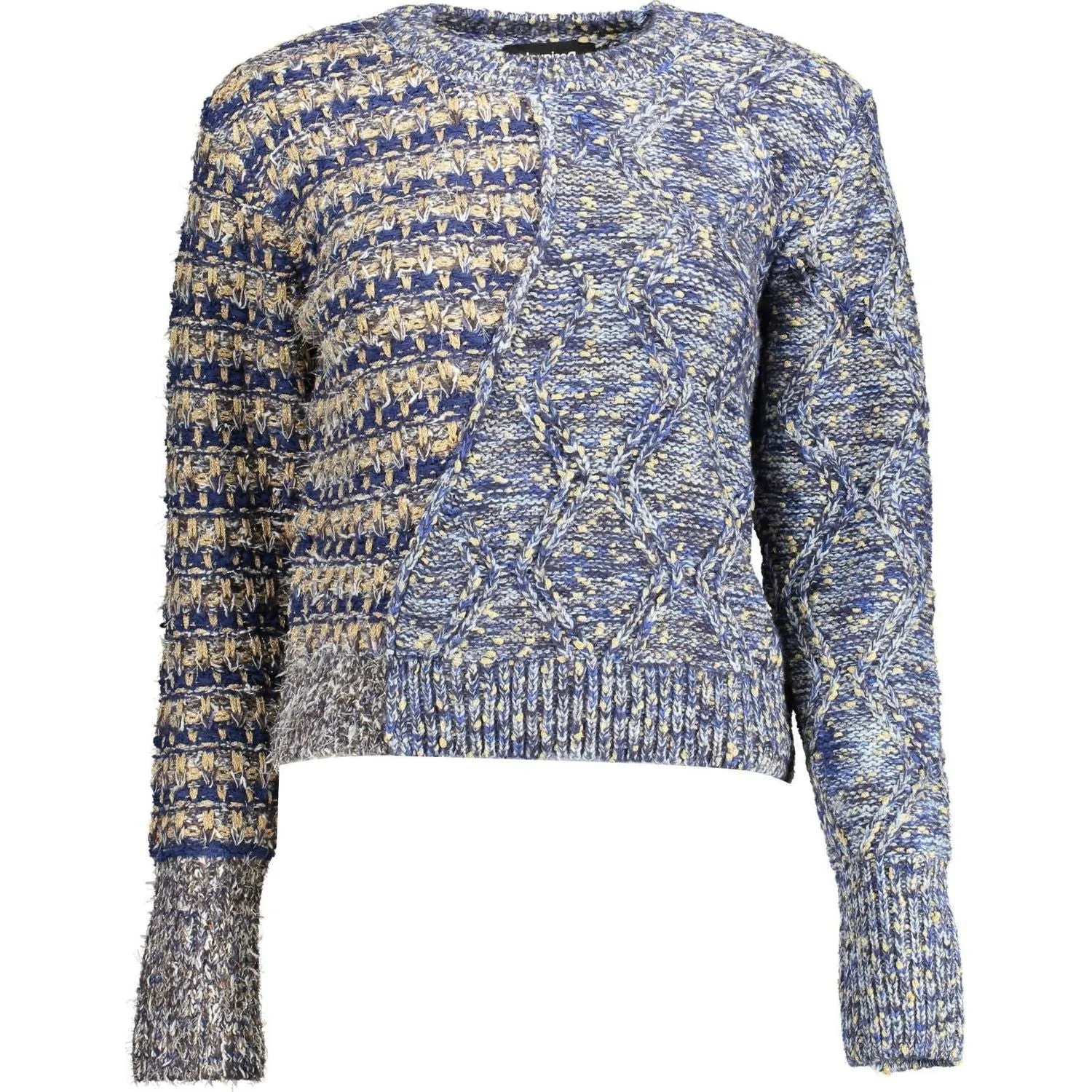 Desigual Blue Polyamide Women Sweater