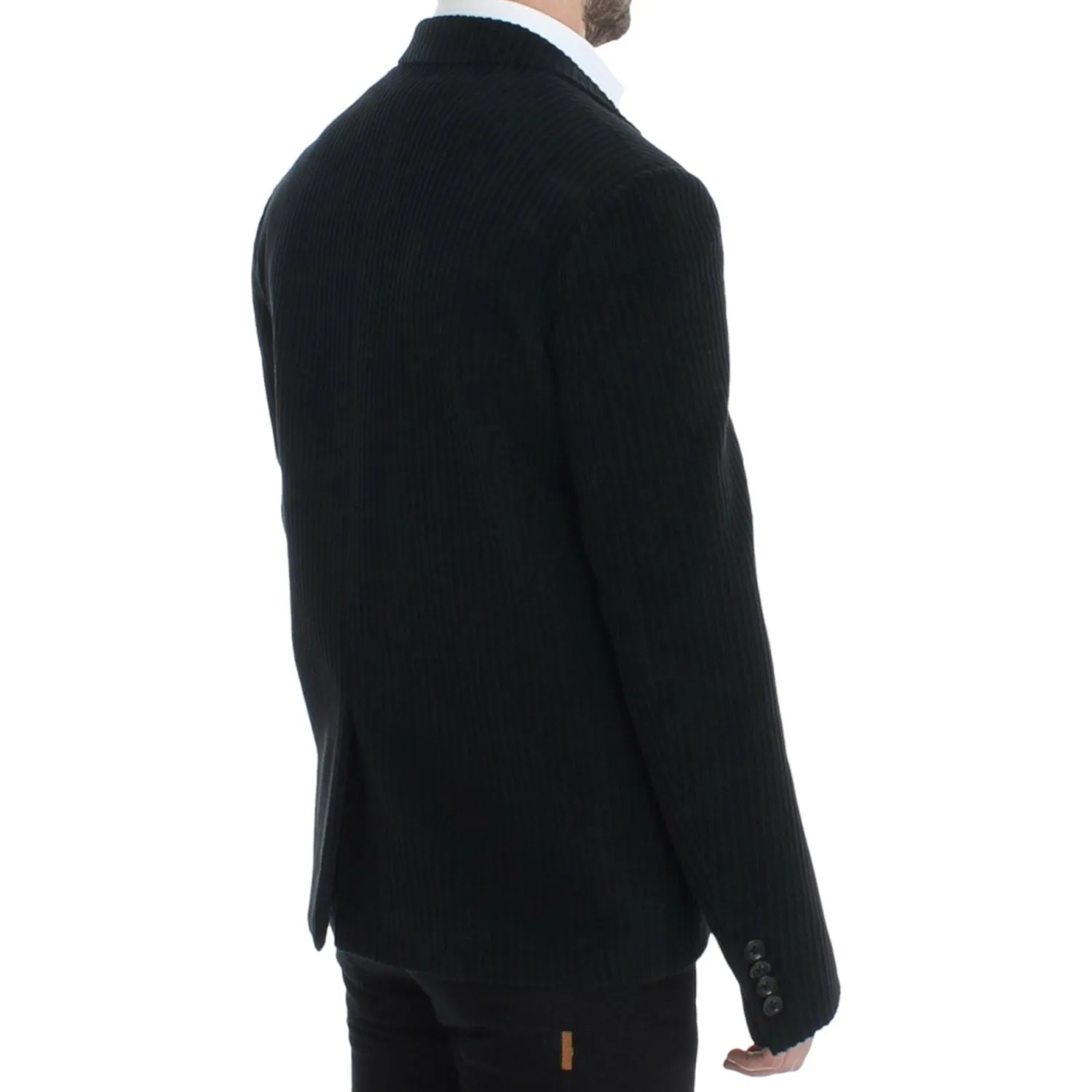 Dolce & Gabbana Elegant Black Martini Blazer Jacket