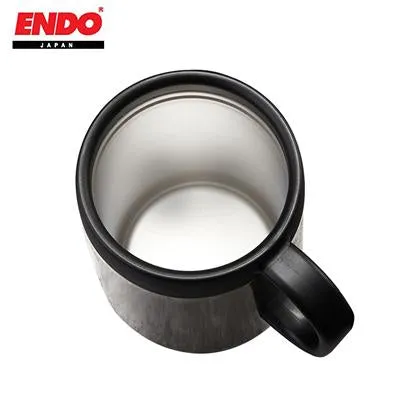 ENDO 480ml Double Stainless Steel Mug