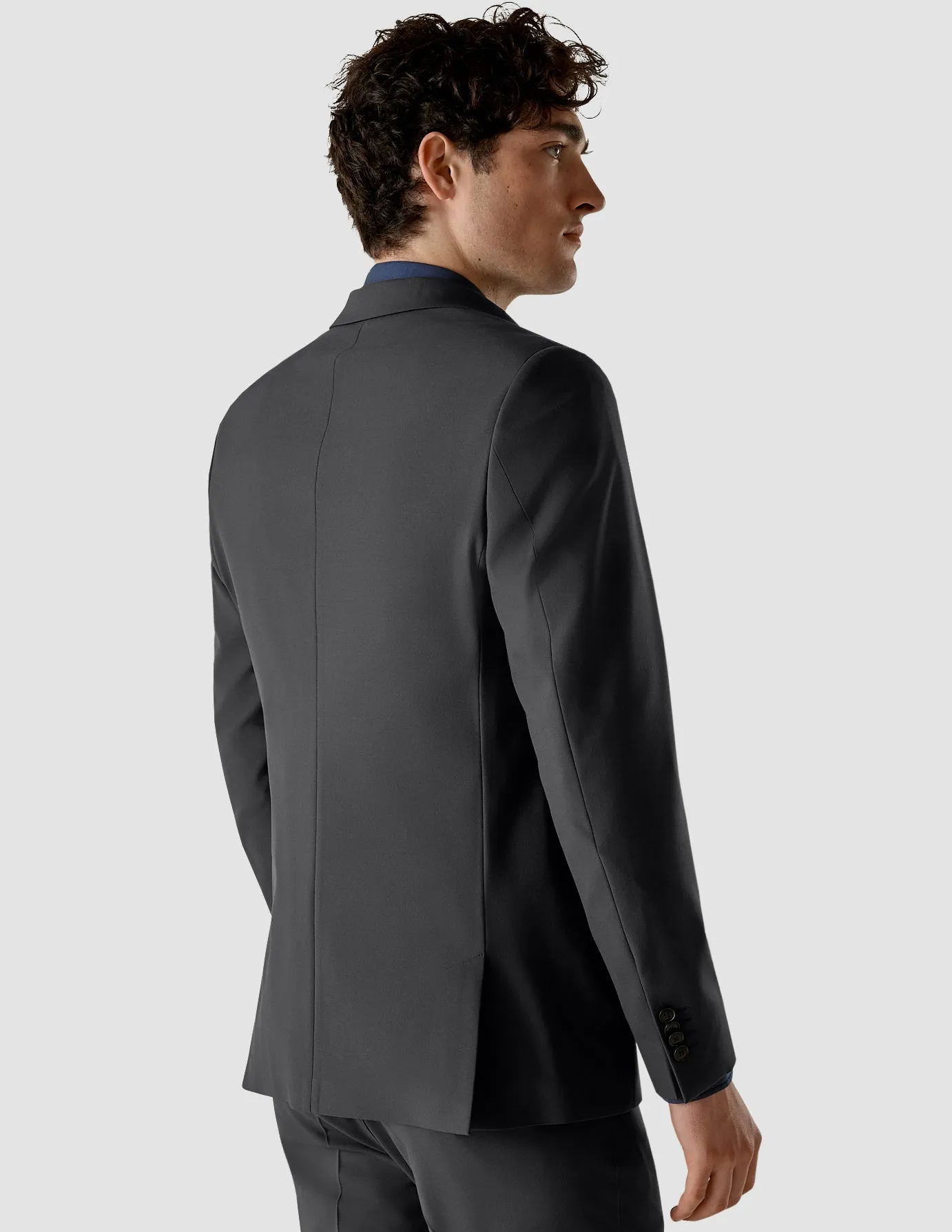 Essential Blazer Regular Dark Shadow