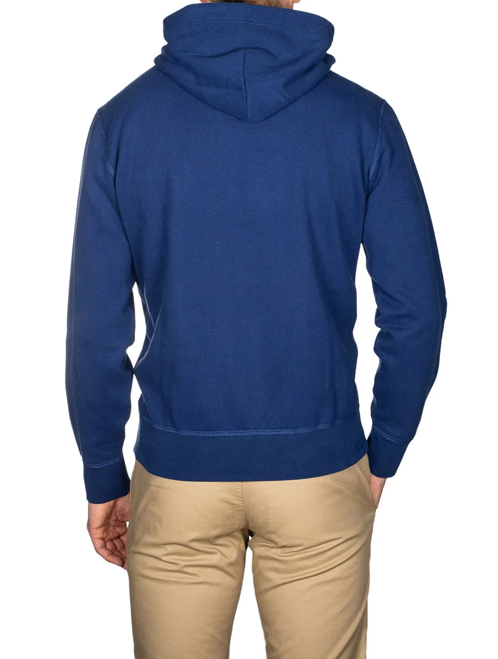 Fleece Hoodie Blue