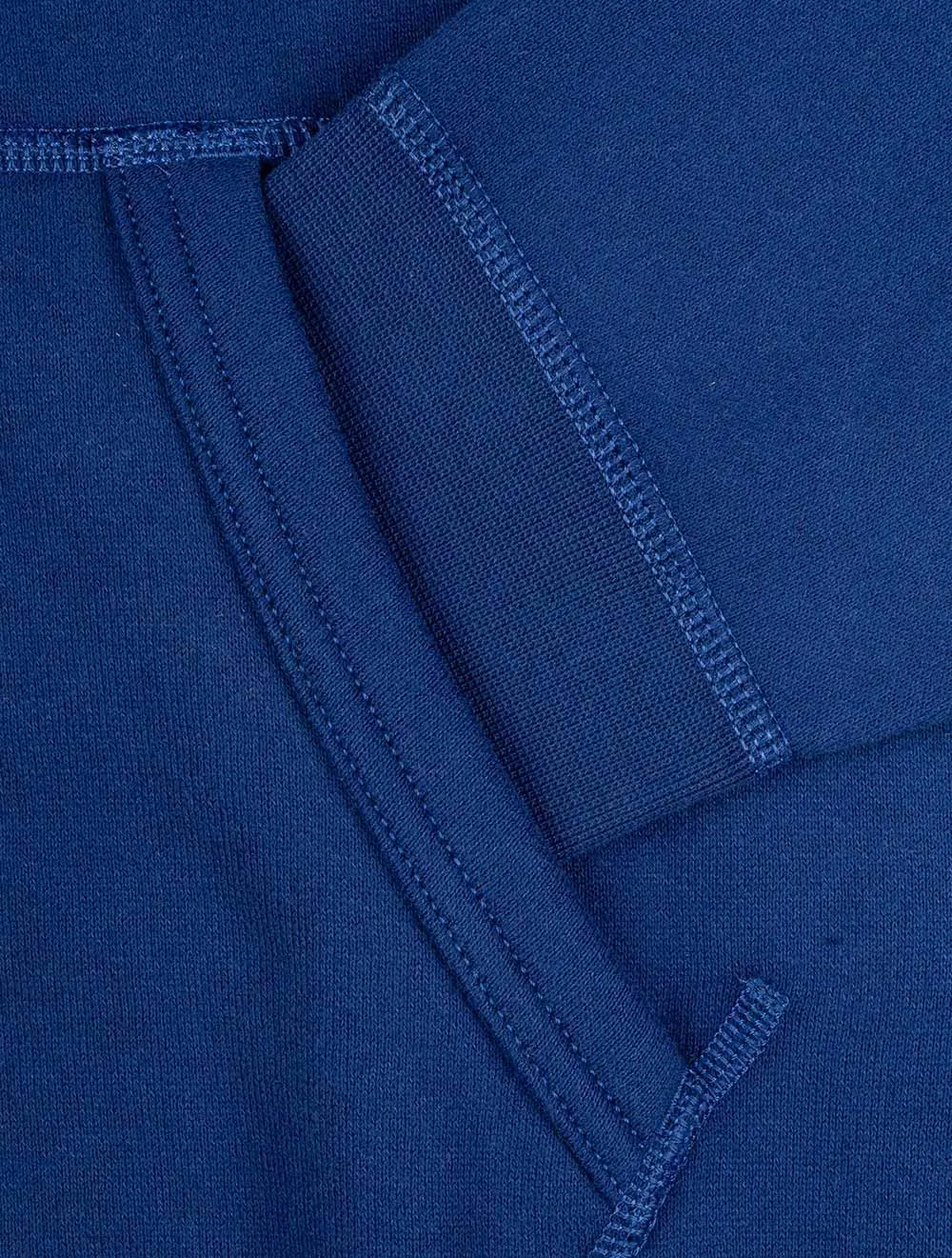 Fleece Hoodie Blue