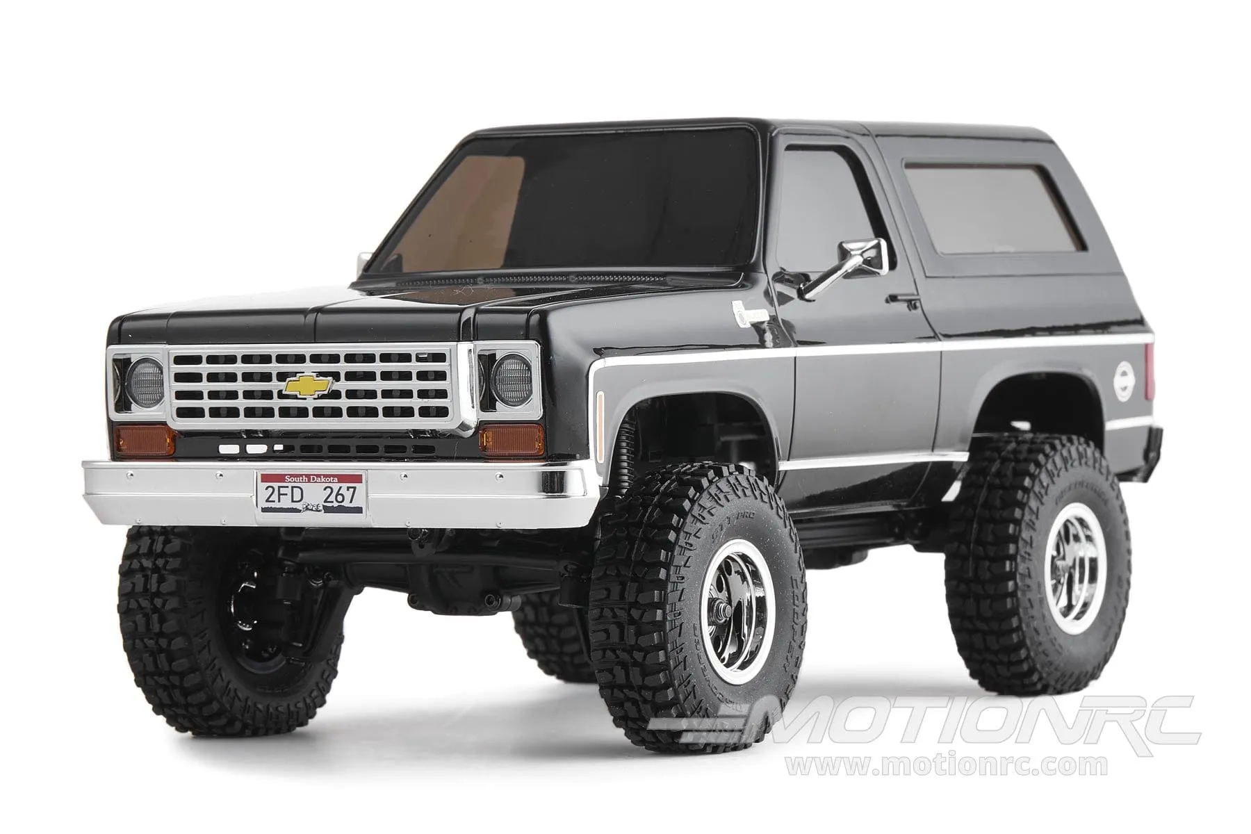 FMS FCX24 Chevy K5 Blazer Black 1/24 Scale 4WD Crawler - RTR