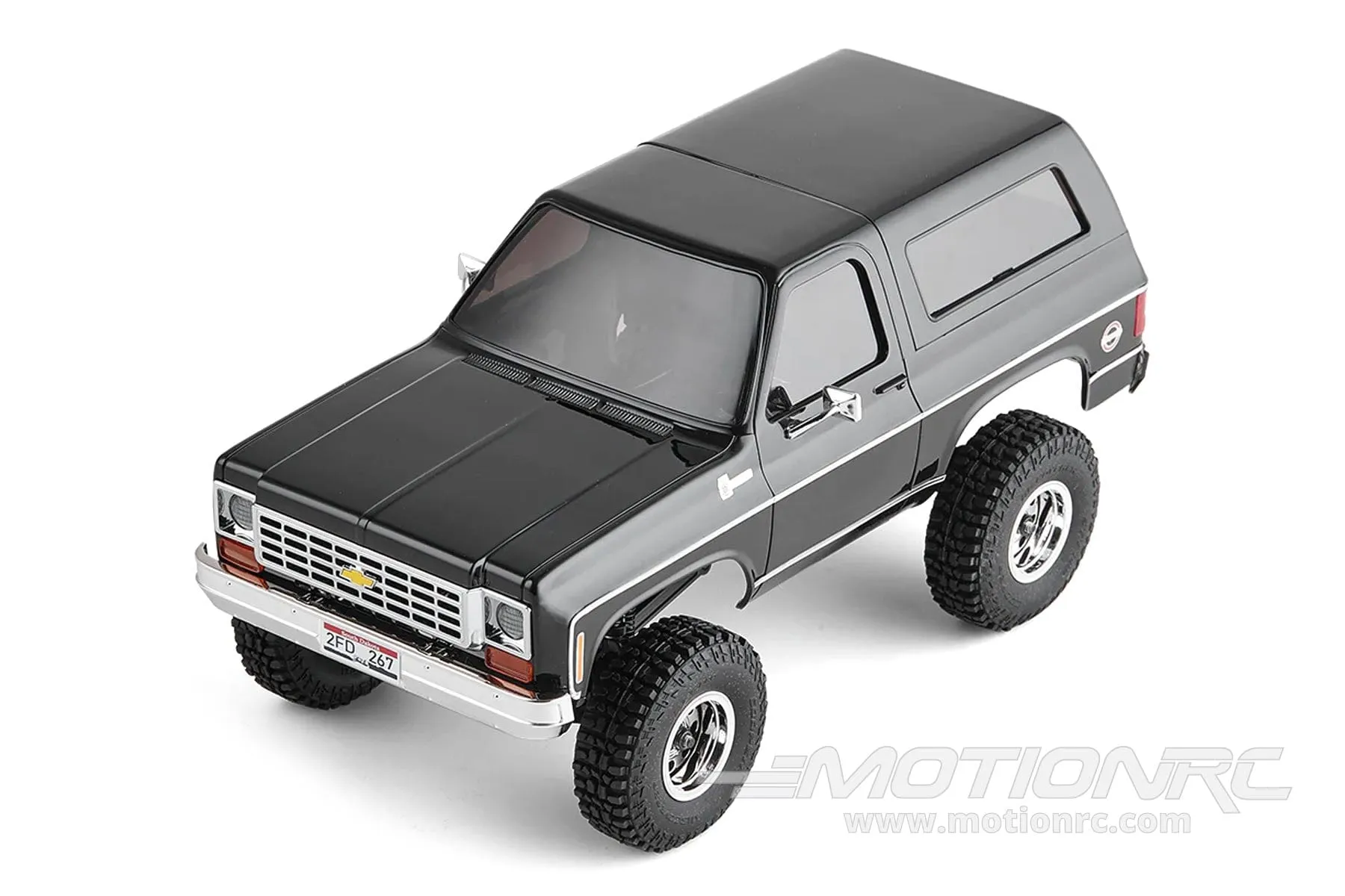 FMS FCX24 Chevy K5 Blazer Black 1/24 Scale 4WD Crawler - RTR