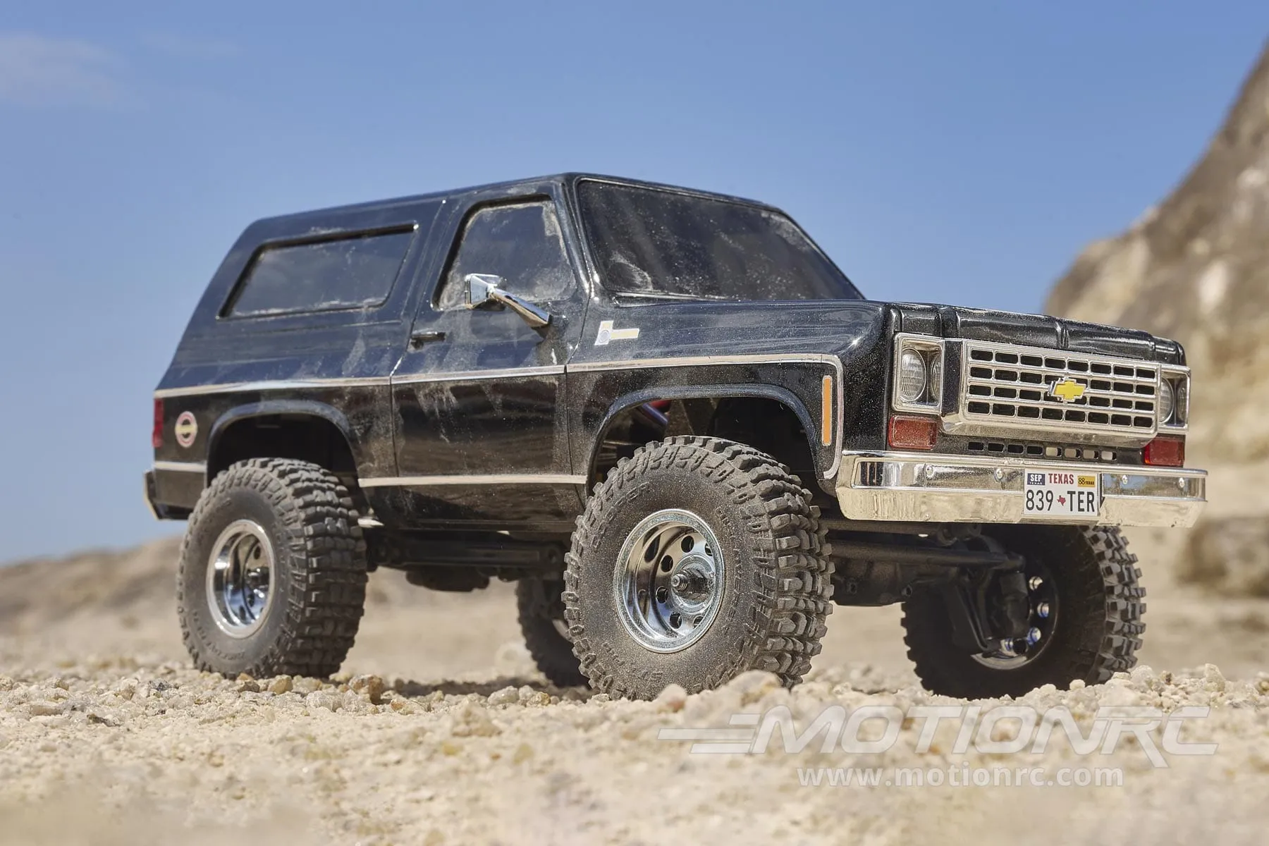 FMS FCX24 Chevy K5 Blazer Black 1/24 Scale 4WD Crawler - RTR