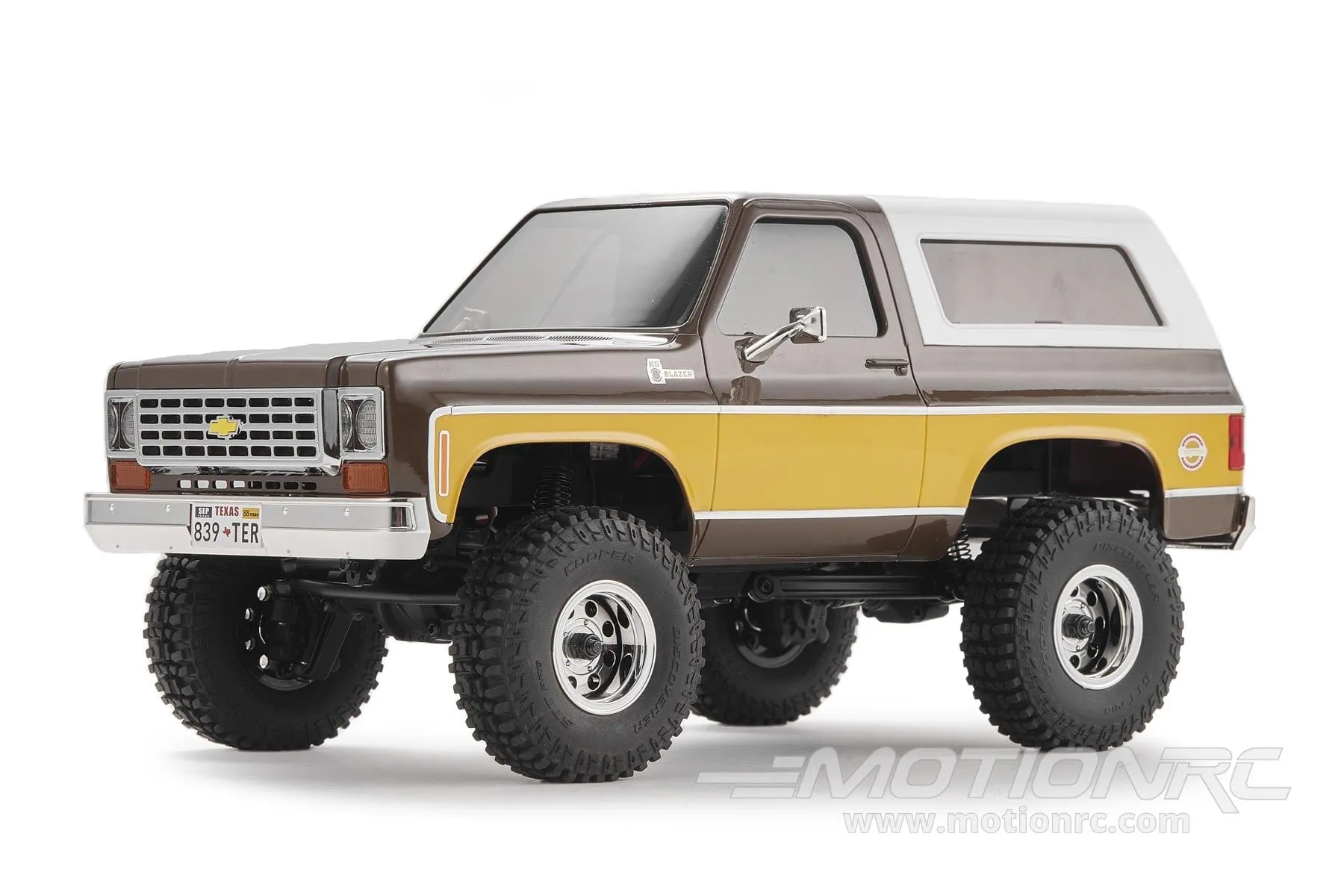 FMS FCX24 Chevy K5 Blazer Brown 1/24 Scale 4WD Crawler - RTR