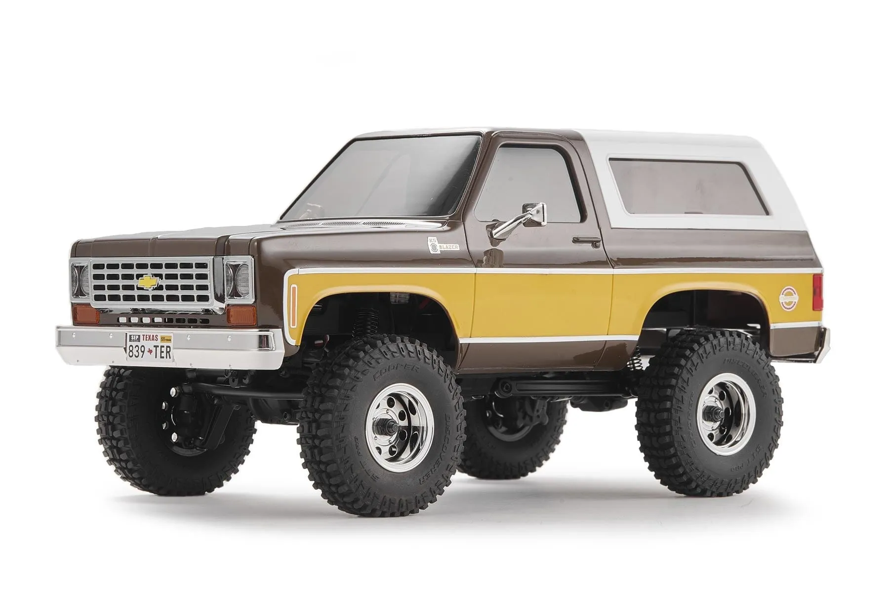 FMS FCX24 Chevy K5 Blazer Brown 1/24 Scale 4WD Crawler - RTR